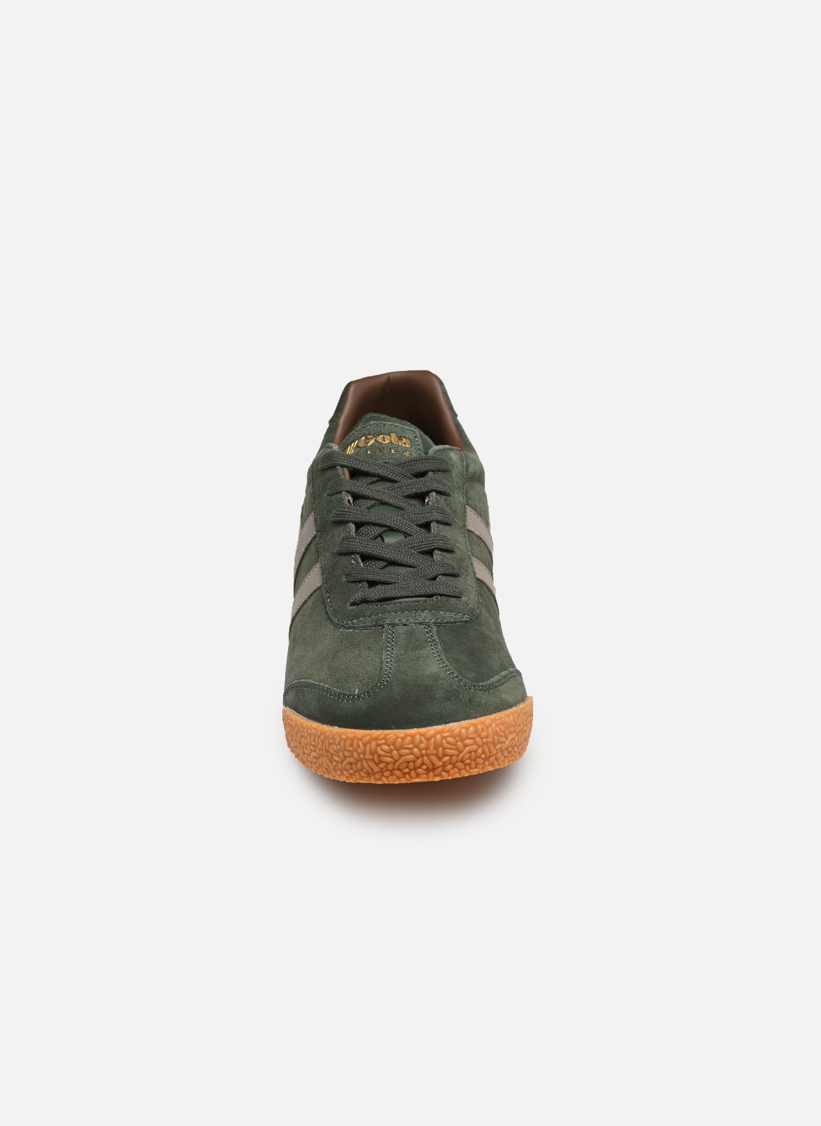 Baskets basses Harrier Suede homme vert Gola Baskets basses Harrier Suede homme vert DARK KHAKI/RHINO/OTTER