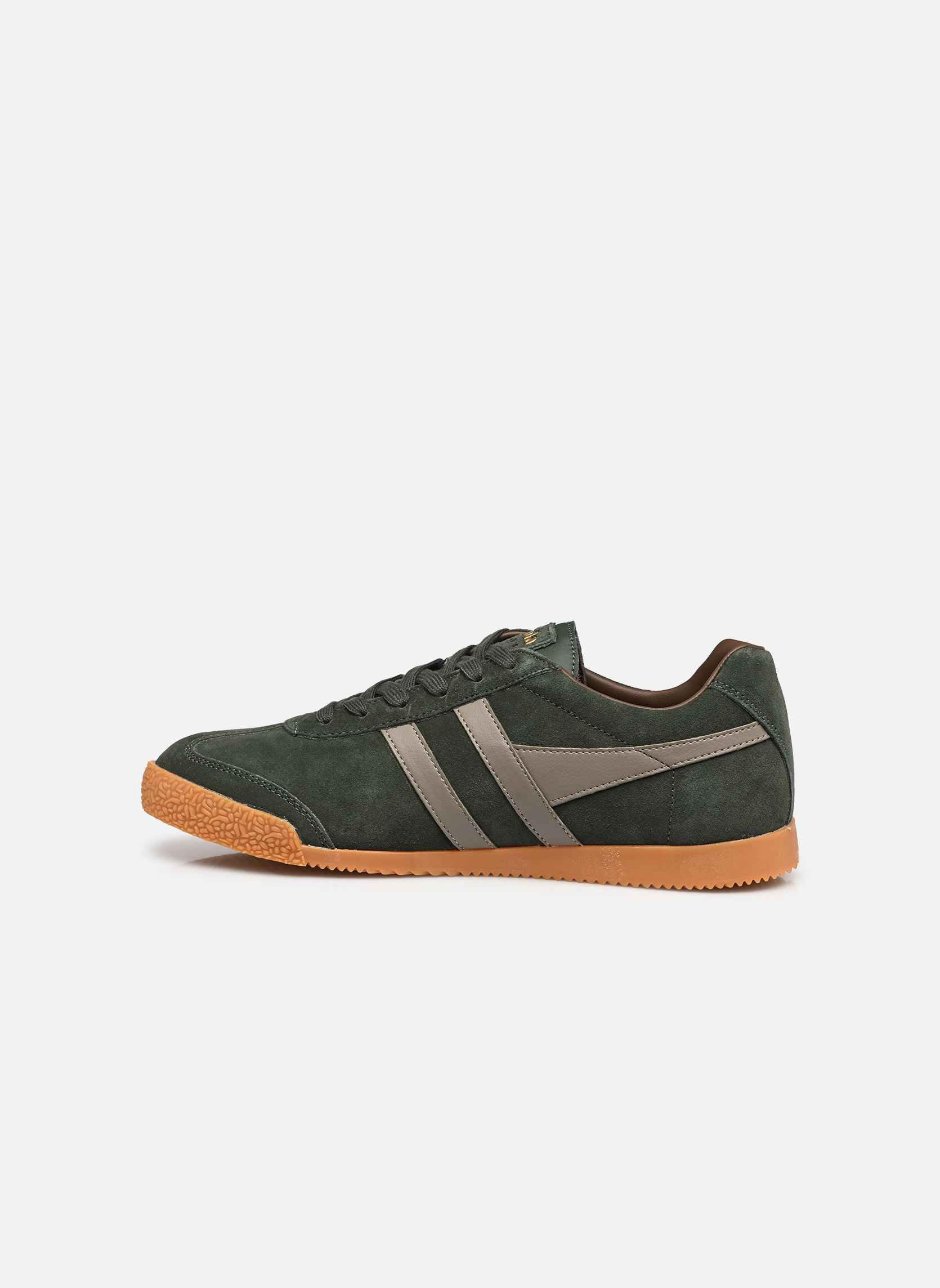 Baskets basses Harrier Suede homme vert Gola Baskets basses Harrier Suede homme vert DARK KHAKI/RHINO/OTTER