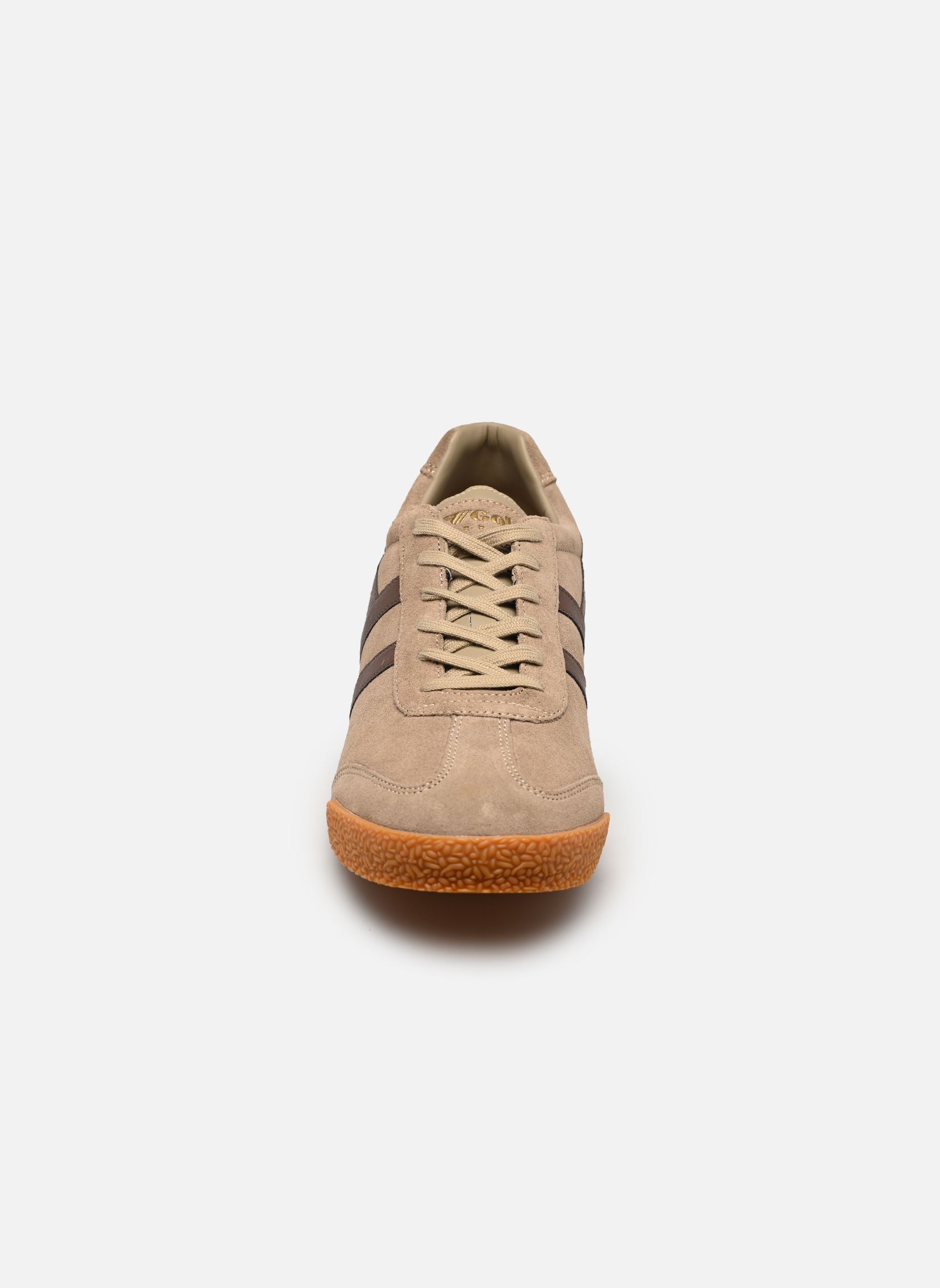 Niedrige Sneaker Harrier Suede herren beige Gola Niedrige Sneaker Harrier Suede herren beige CAPPUCCINO/ROOT