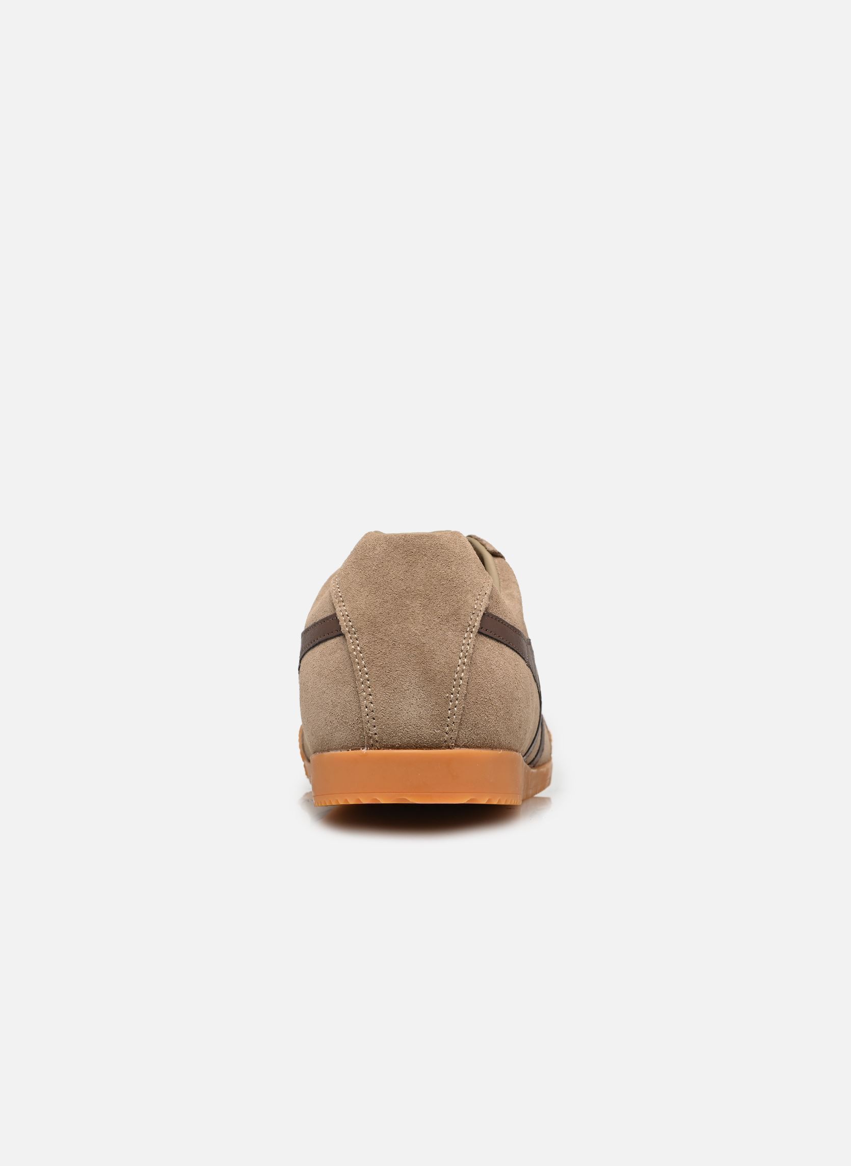 Niedrige Sneaker Harrier Suede herren beige Gola Niedrige Sneaker Harrier Suede herren beige CAPPUCCINO/ROOT