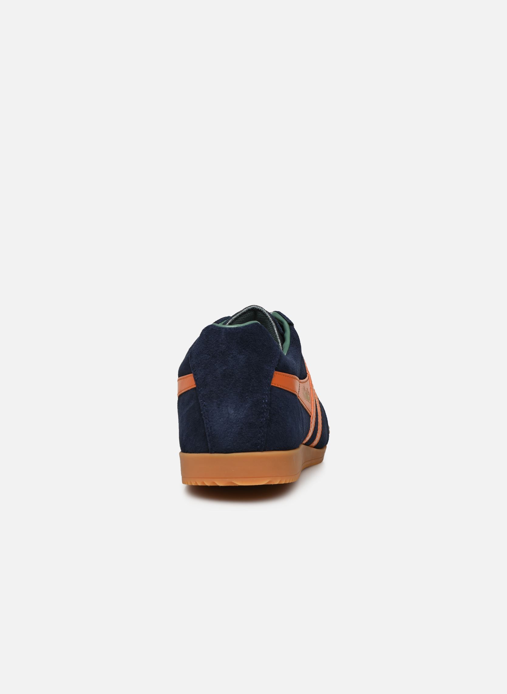Niedrige Sneaker Harrier Suede herren blau Gola Niedrige Sneaker Harrier Suede herren blau NAVY/MOODY ORANGE/SAGE