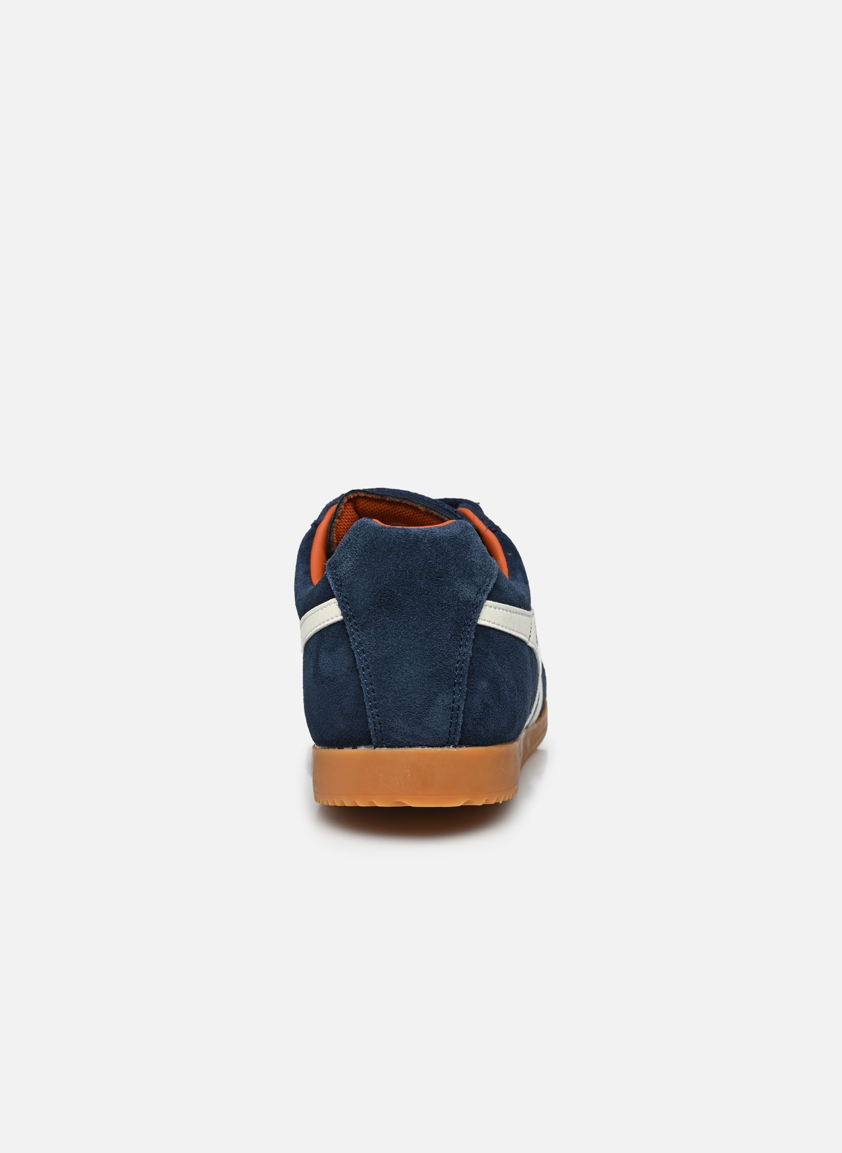 Niedrige Sneaker Harrier Suede herren blau Gola Niedrige Sneaker Harrier Suede herren blau NAVY/OFF WHITE/MOODY ORANGE