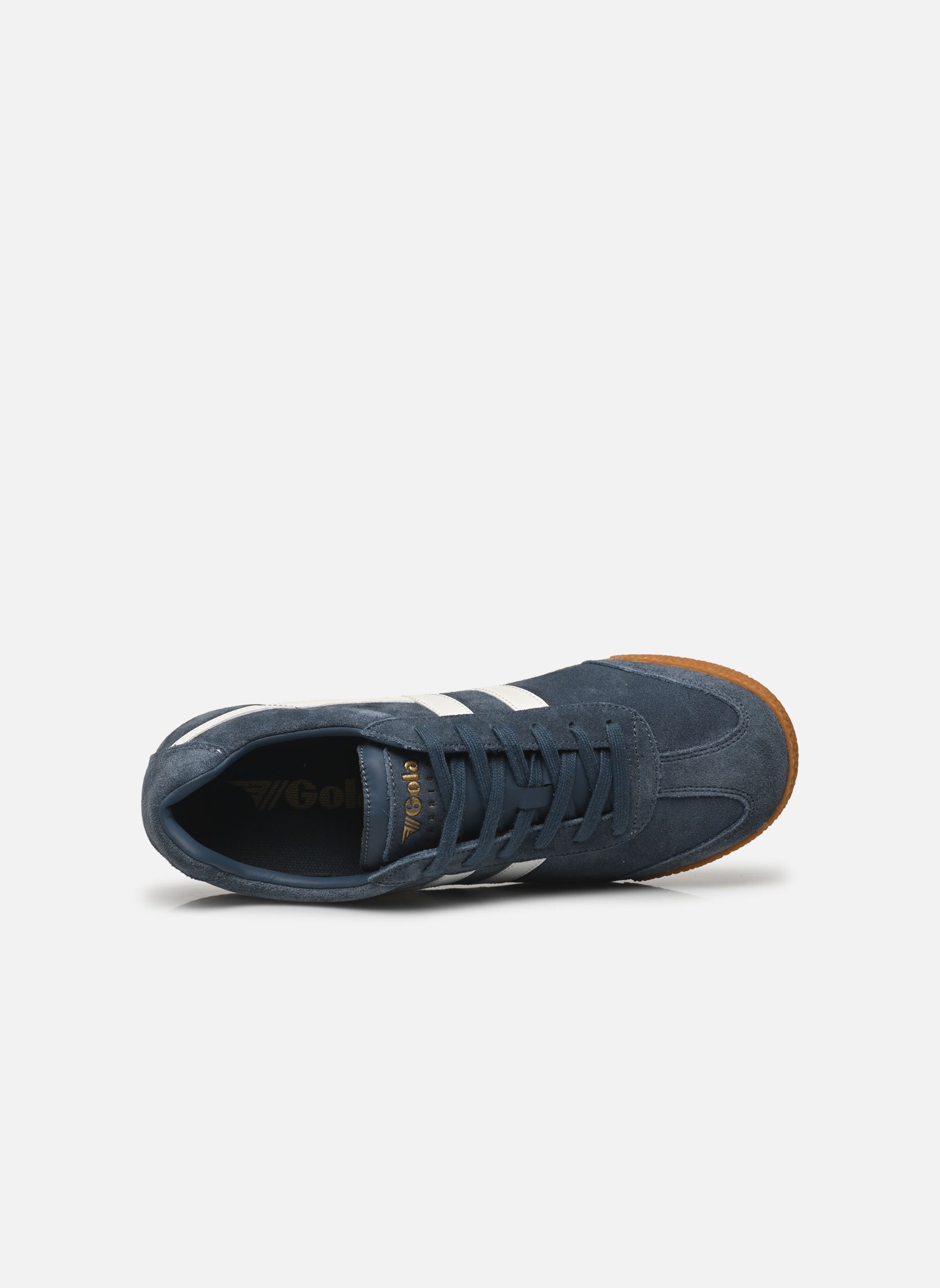 Lage sneakers Harrier Suede heren blauw Gola Lage sneakers Harrier Suede heren blauw BALTIC/WHITE