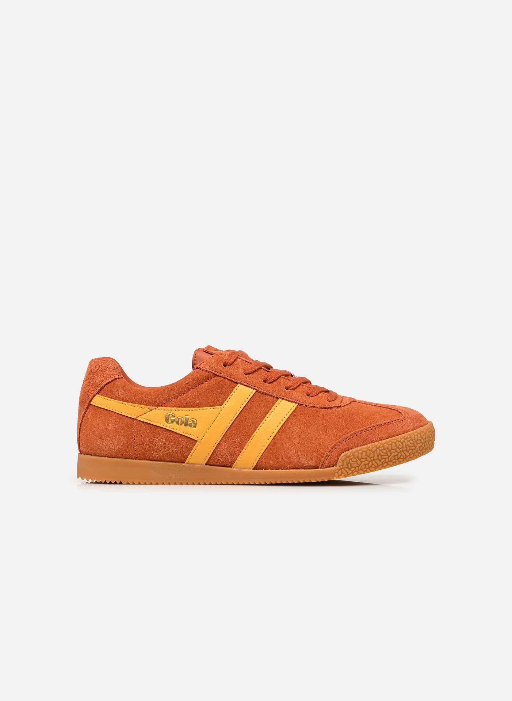 Niedrige Sneaker Harrier Suede herren orange Gola Niedrige Sneaker Harrier Suede herren orange MOODY ORANGE/SUN