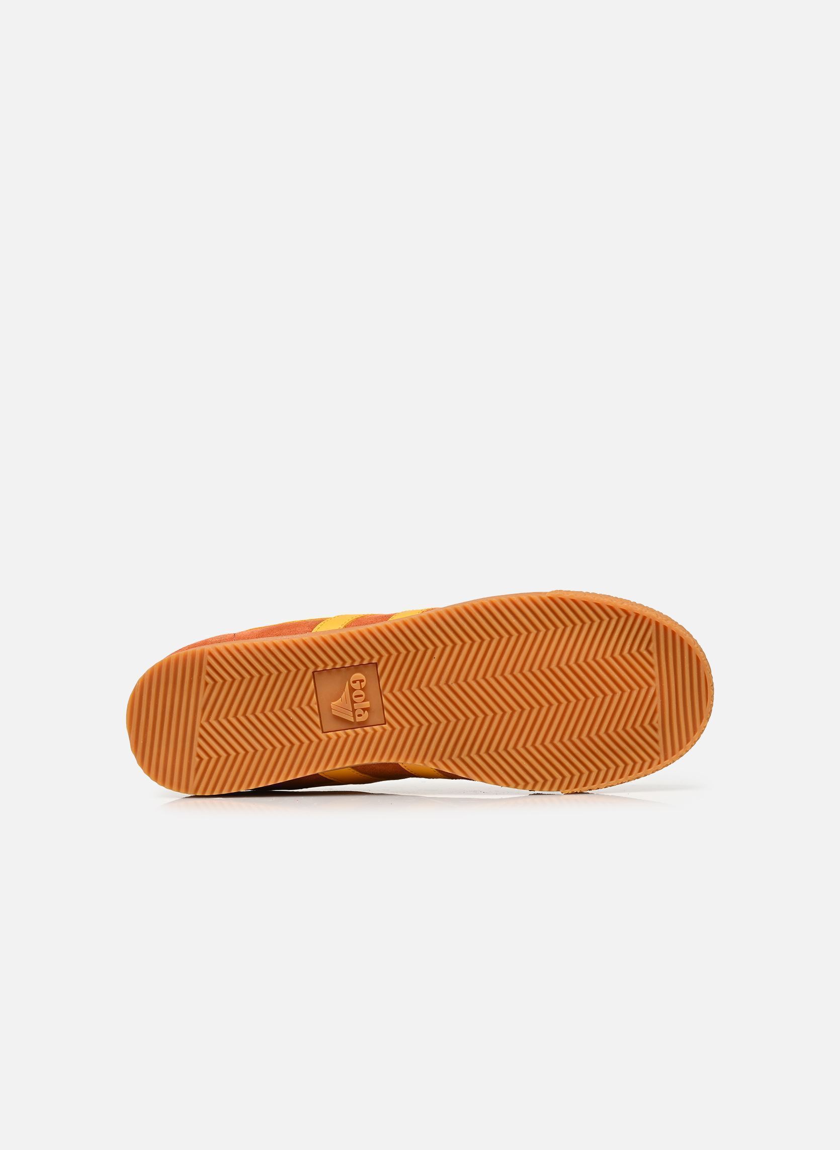 Niedrige Sneaker Harrier Suede herren orange Gola Niedrige Sneaker Harrier Suede herren orange MOODY ORANGE/SUN