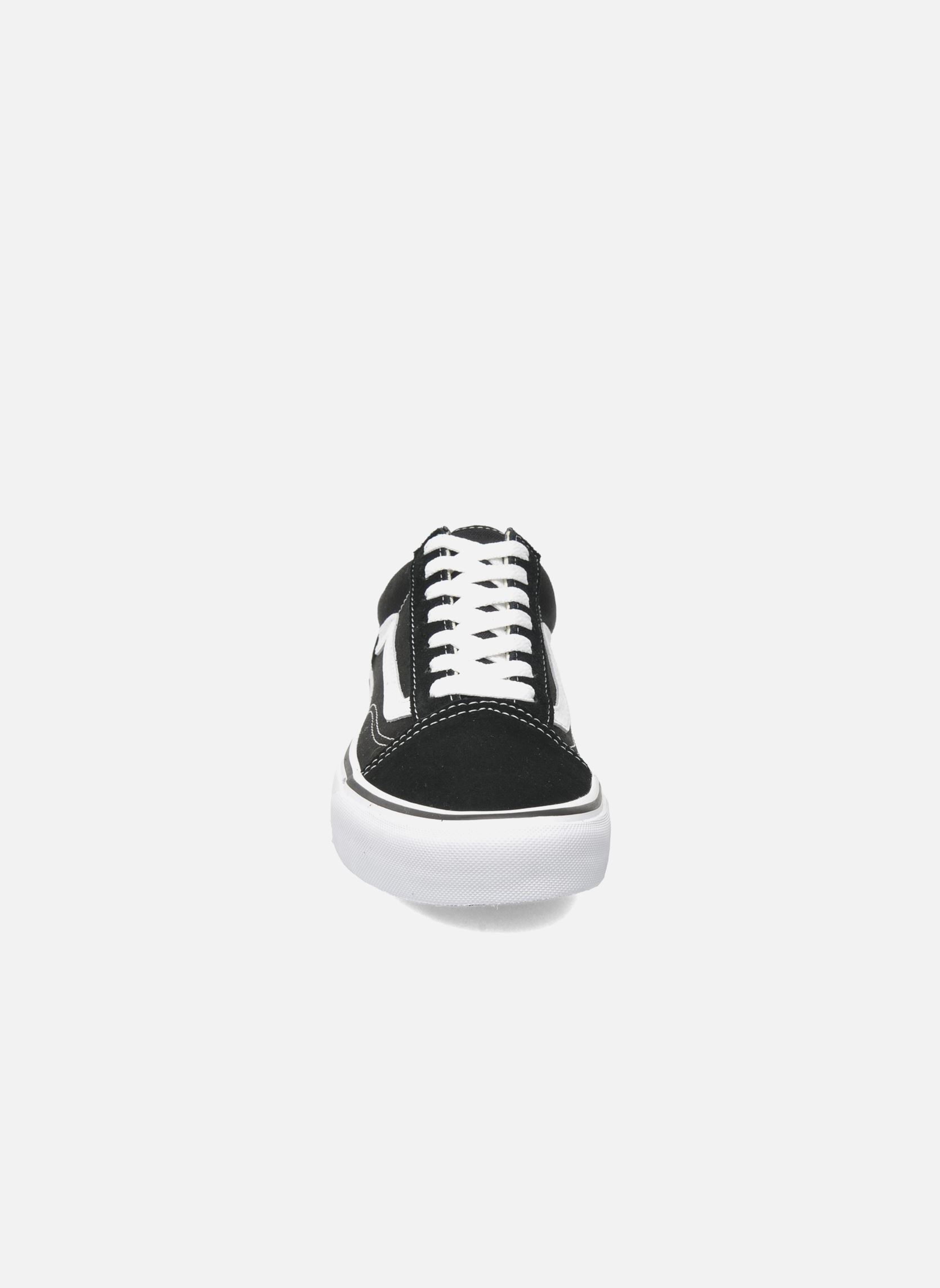 Niedrige Sneaker Old Skool damen schwarz Vans Niedrige Sneaker Old Skool damen schwarz BLACK WHITE