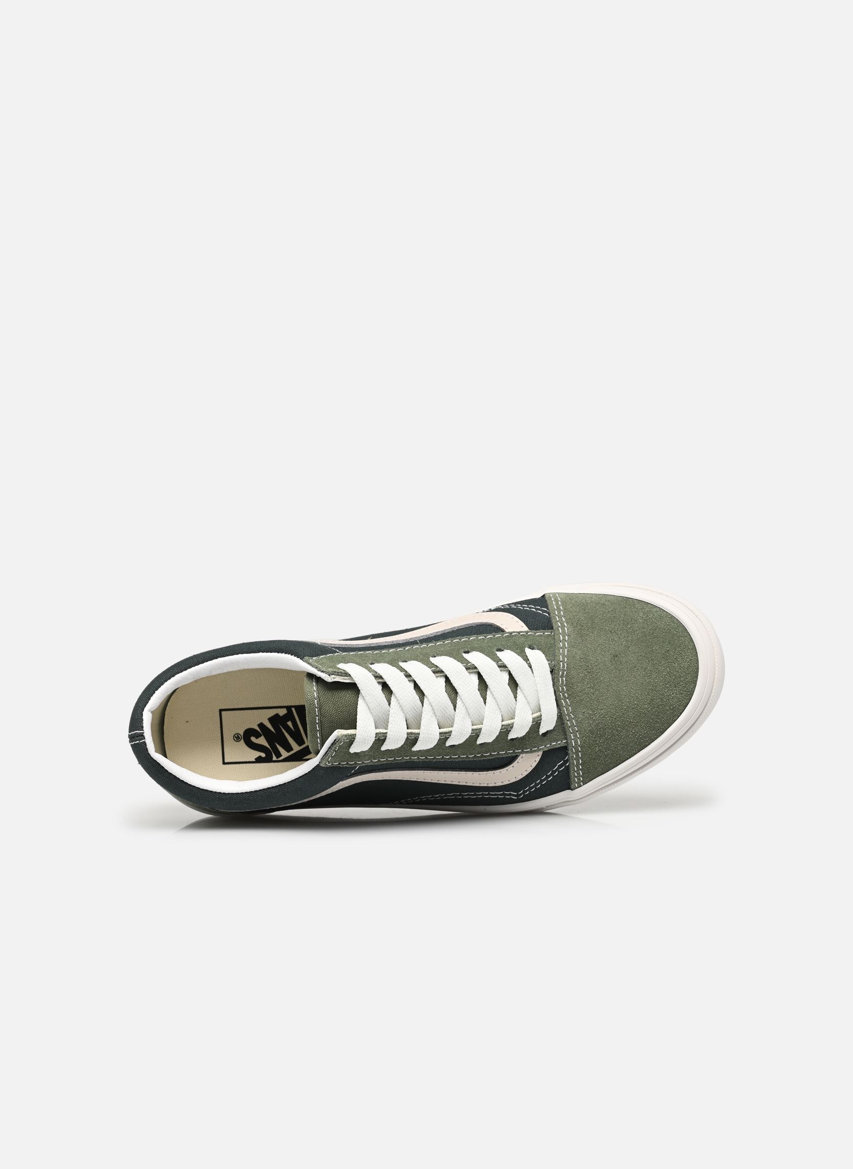 Niedrige Sneaker Old Skool damen grün Vans Niedrige Sneaker Old Skool damen grün TRI-TONE GREEN