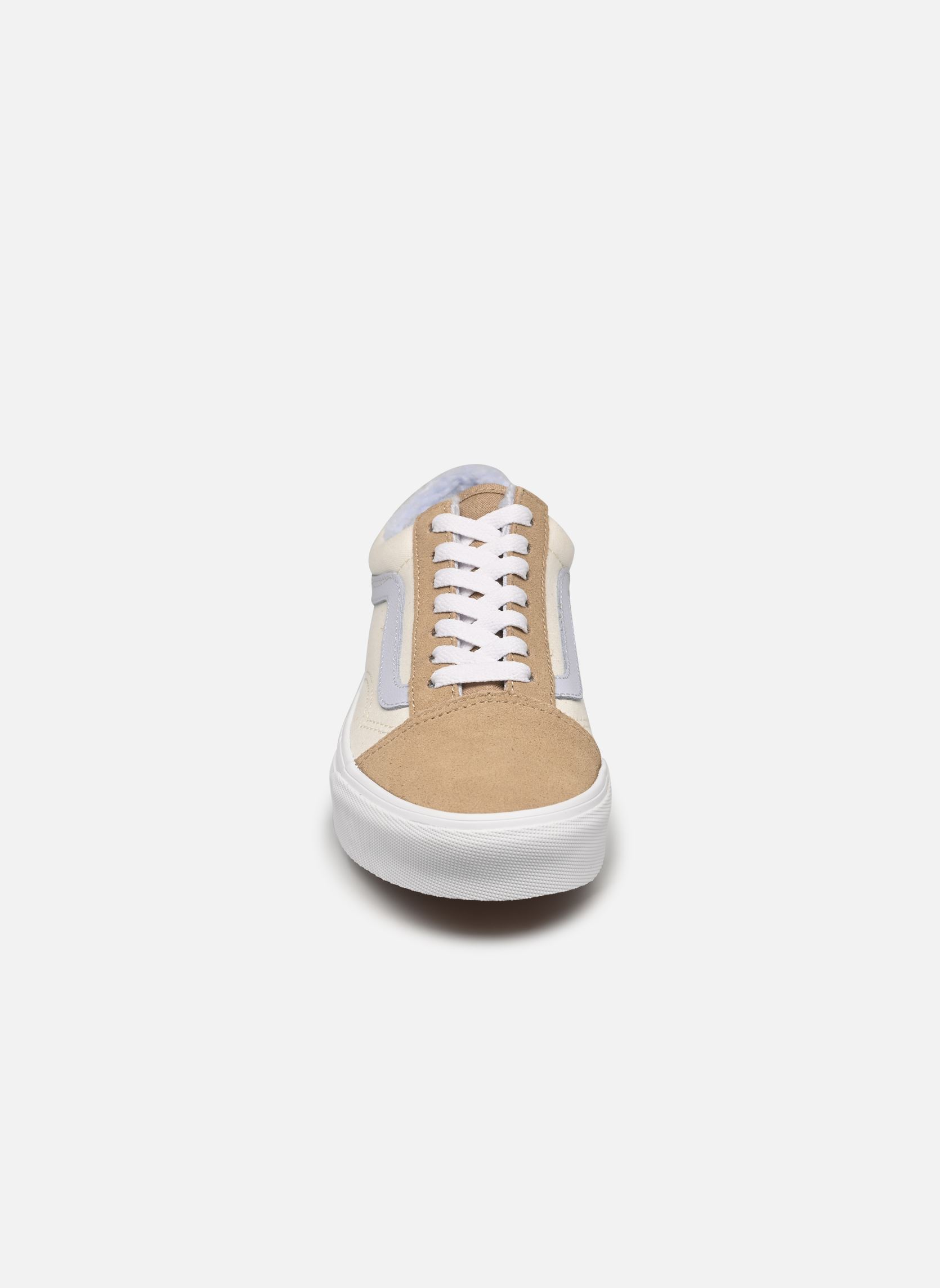 Niedrige Sneaker Old Skool damen beige Vans Niedrige Sneaker Old Skool damen beige COZY MULTI/TRUE WHITE
