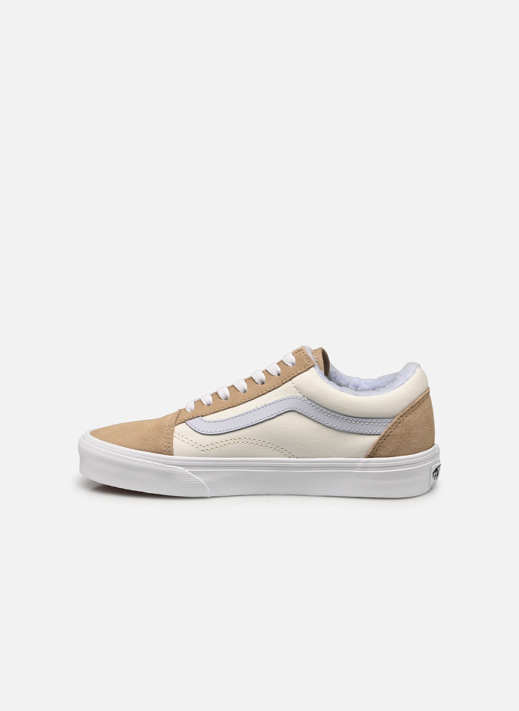 Niedrige Sneaker Old Skool damen beige Vans Niedrige Sneaker Old Skool damen beige COZY MULTI/TRUE WHITE