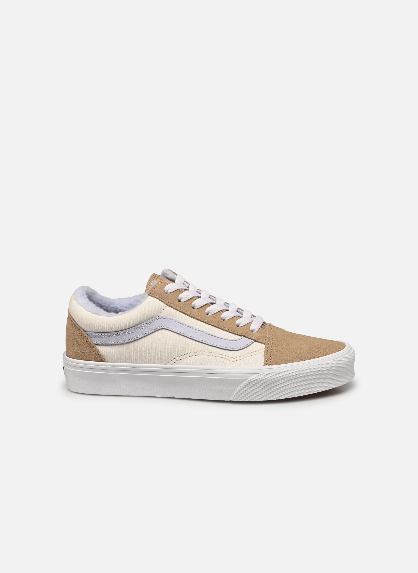 Niedrige Sneaker Old Skool damen beige Vans Niedrige Sneaker Old Skool damen beige COZY MULTI/TRUE WHITE