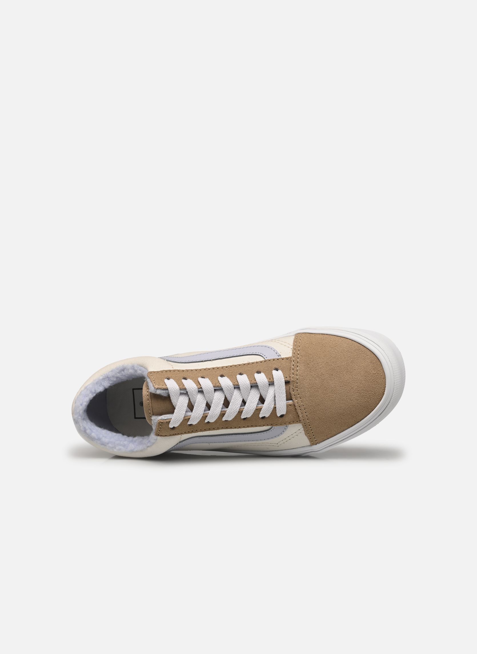 Niedrige Sneaker Old Skool damen beige Vans Niedrige Sneaker Old Skool damen beige COZY MULTI/TRUE WHITE