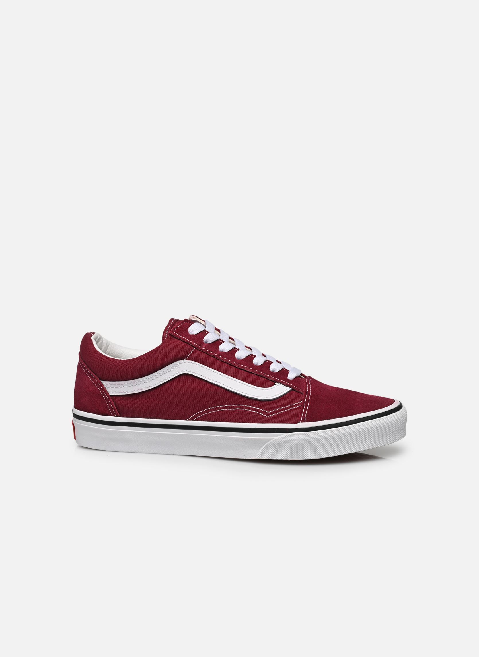 Baskets basses Old Skool femme bordeaux Vans Baskets basses Old Skool femme bordeaux COLOR THEORY RHODODENDRON