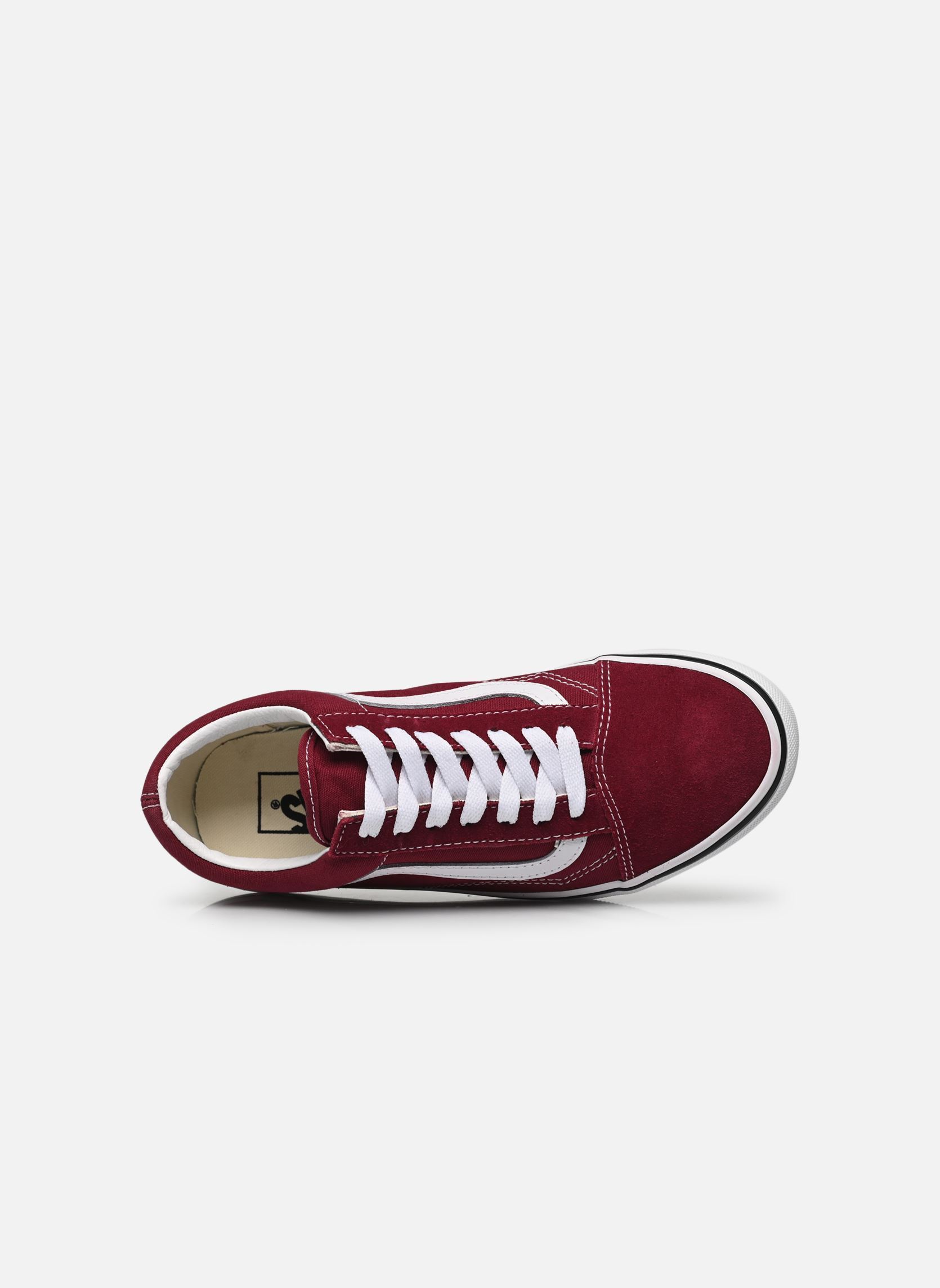 Baskets basses Old Skool femme bordeaux Vans Baskets basses Old Skool femme bordeaux COLOR THEORY RHODODENDRON