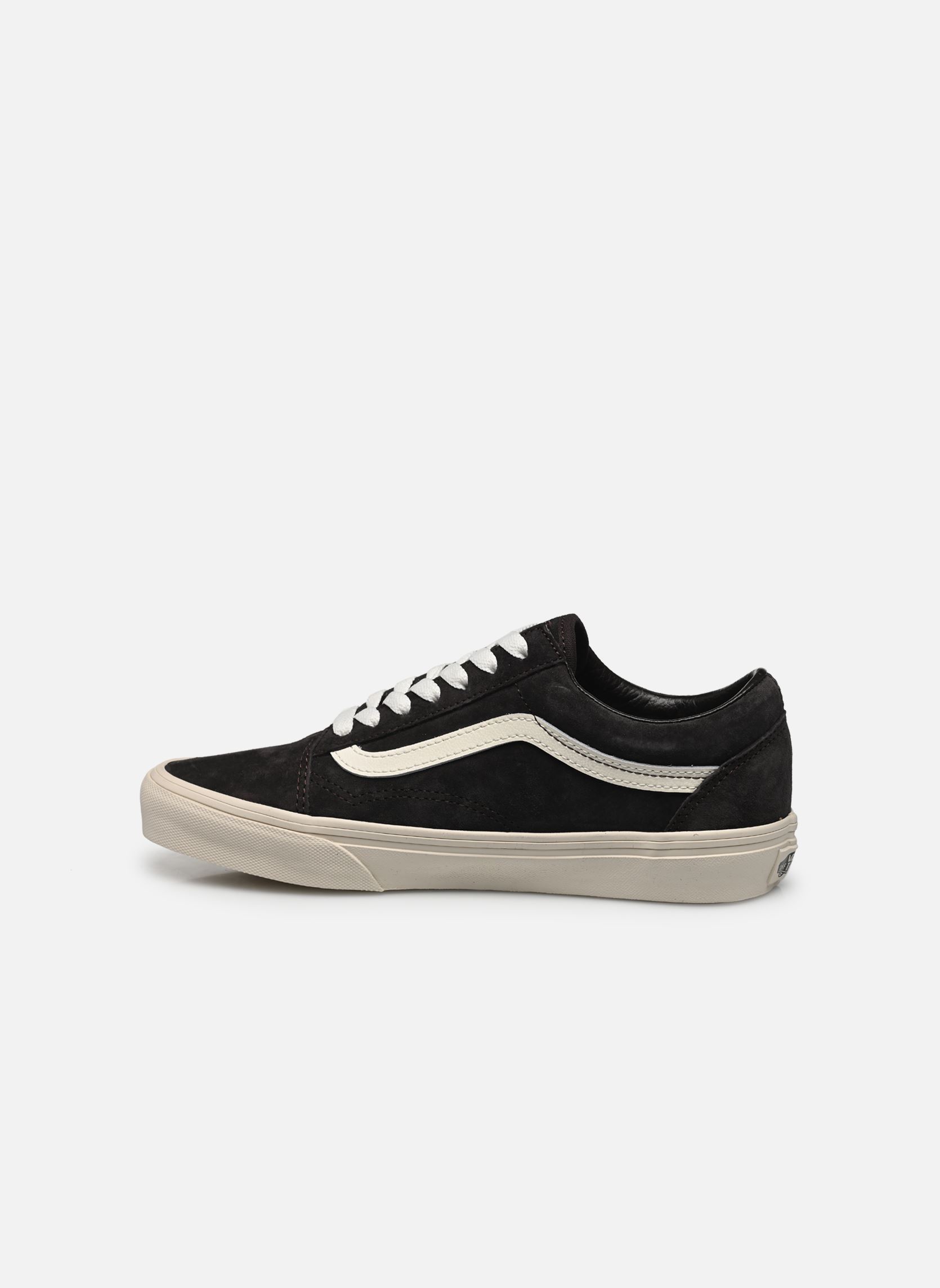 Niedrige Sneaker Old Skool damen grau Vans Niedrige Sneaker Old Skool damen grau PIG SUEDE AFTER DARK
