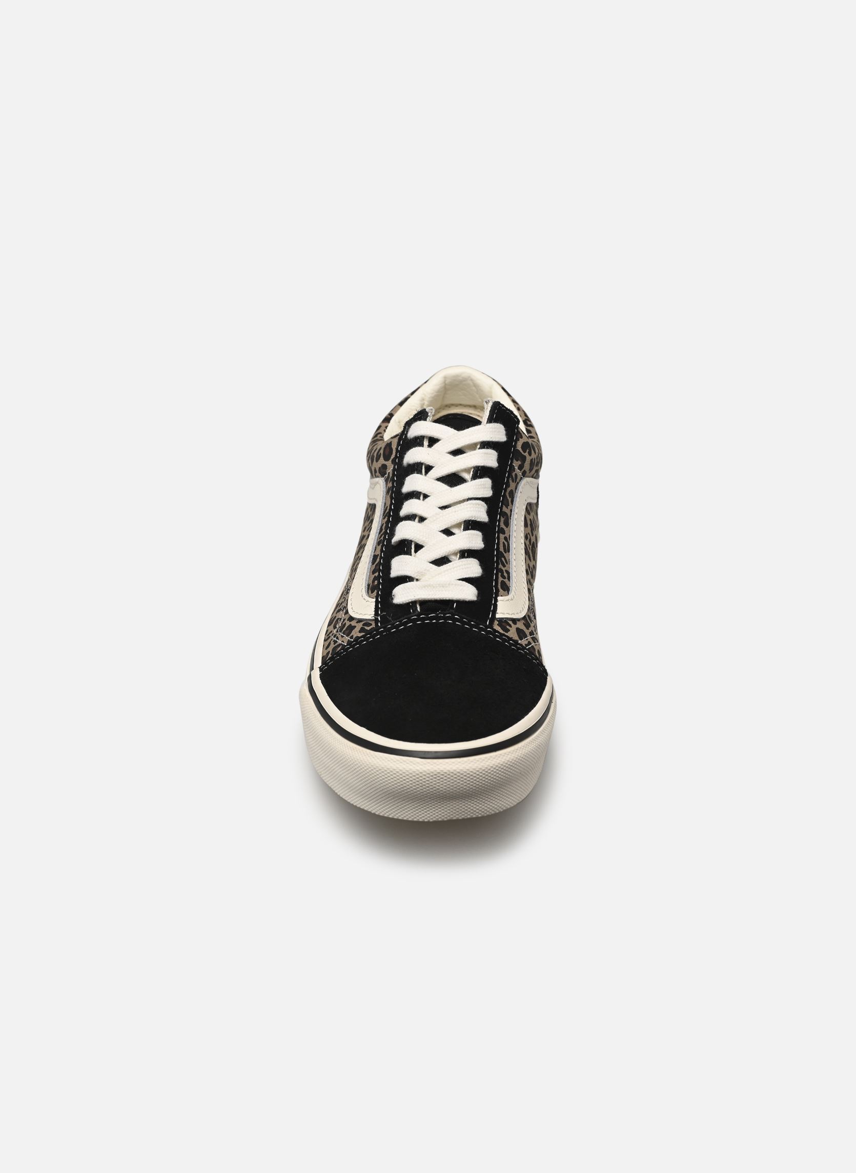 Niedrige Sneaker Old Skool damen schwarz Vans Niedrige Sneaker Old Skool damen schwarz BLACK/LEOPARD