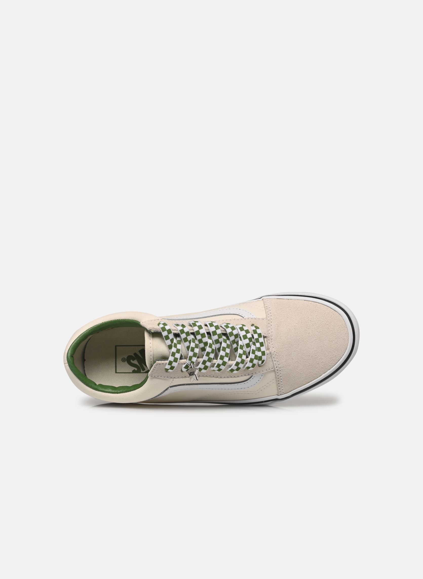 Niedrige Sneaker Old Skool damen beige Vans Niedrige Sneaker Old Skool damen beige MARSHMALLOW/GREEN