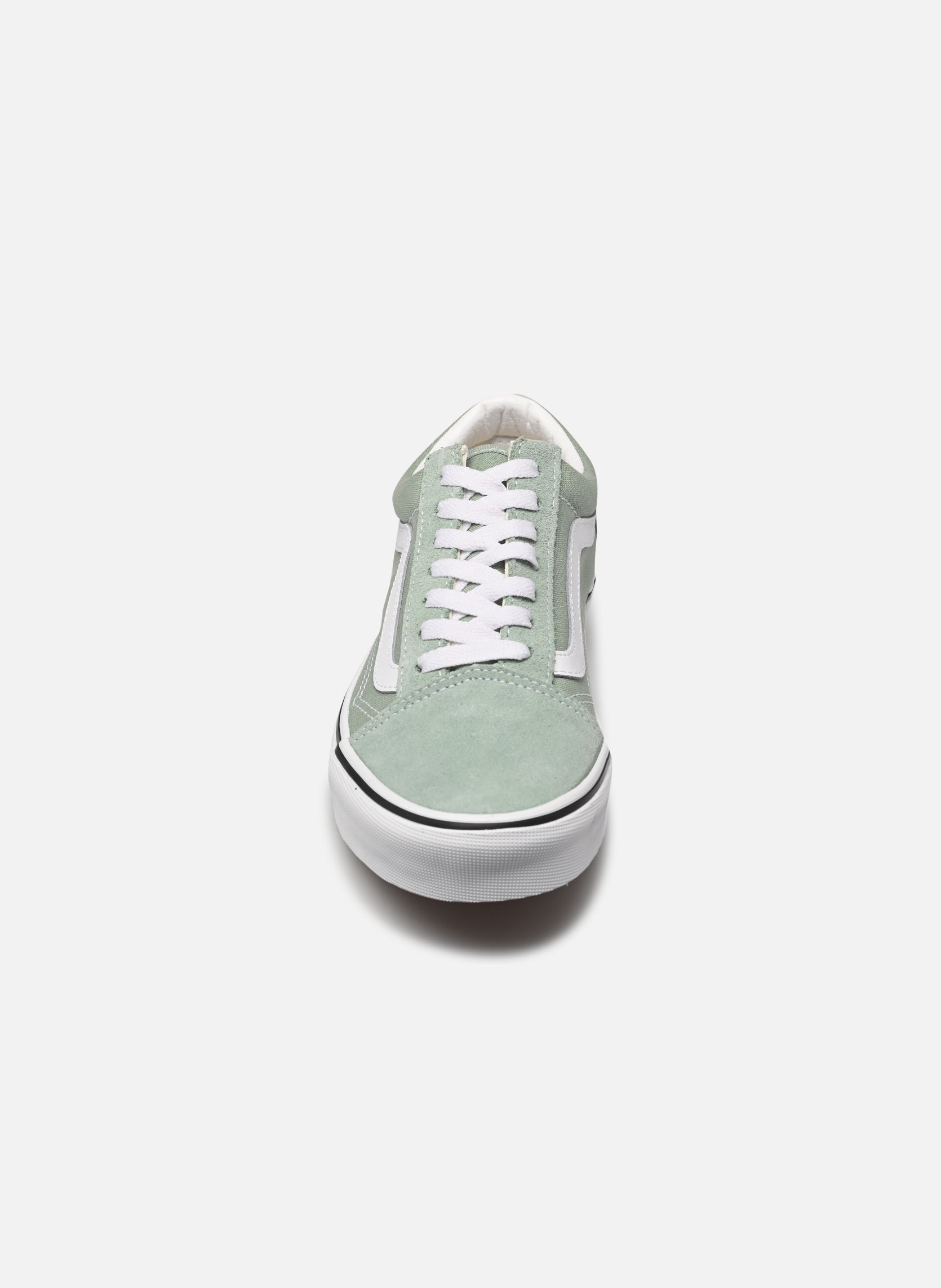 Niedrige Sneaker Old Skool damen grün Vans Niedrige Sneaker Old Skool damen grün COLOR THEORY GRAY OLIVE