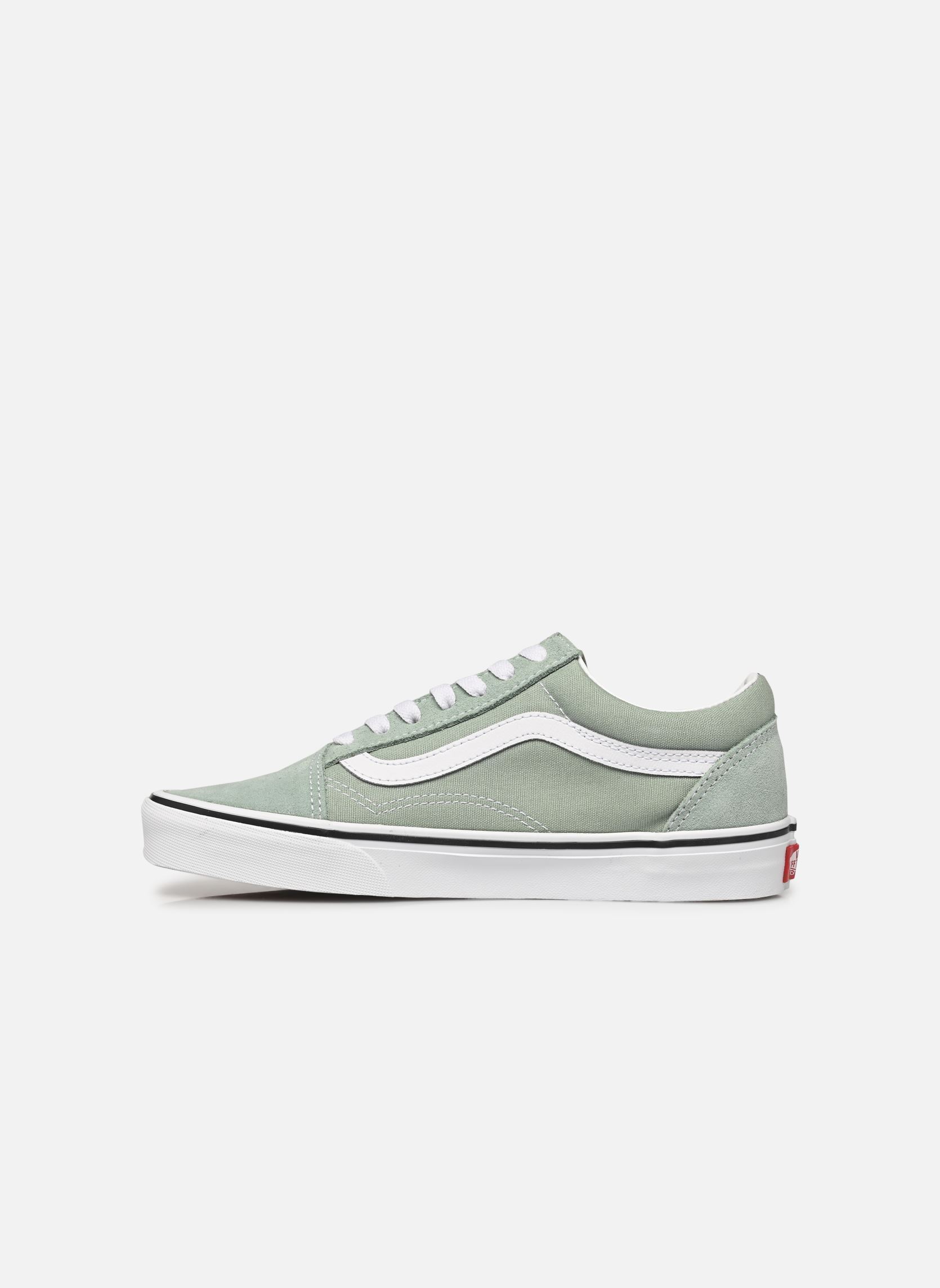 Niedrige Sneaker Old Skool damen grün Vans Niedrige Sneaker Old Skool damen grün COLOR THEORY GRAY OLIVE