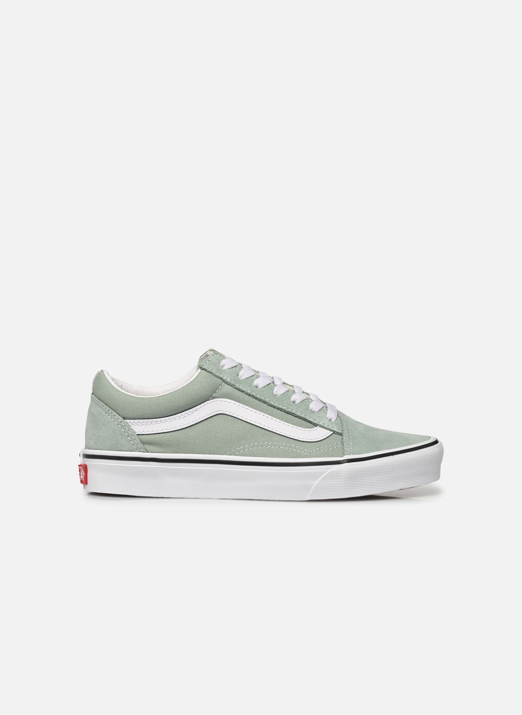 Niedrige Sneaker Old Skool damen grün Vans Niedrige Sneaker Old Skool damen grün COLOR THEORY GRAY OLIVE