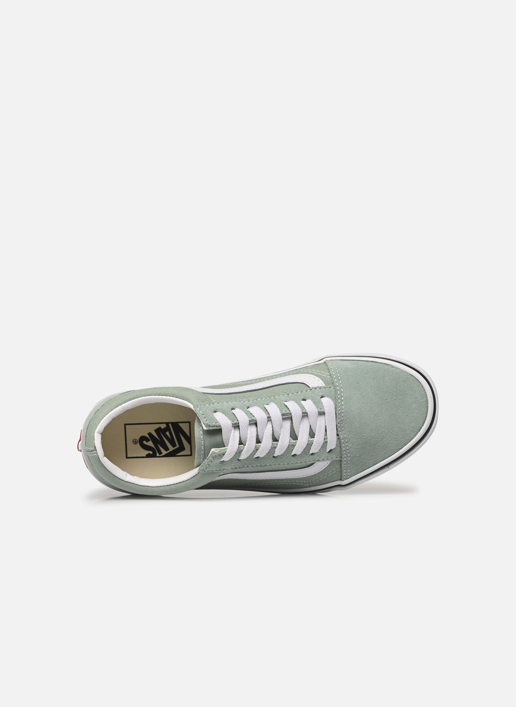 Niedrige Sneaker Old Skool damen grün Vans Niedrige Sneaker Old Skool damen grün COLOR THEORY GRAY OLIVE