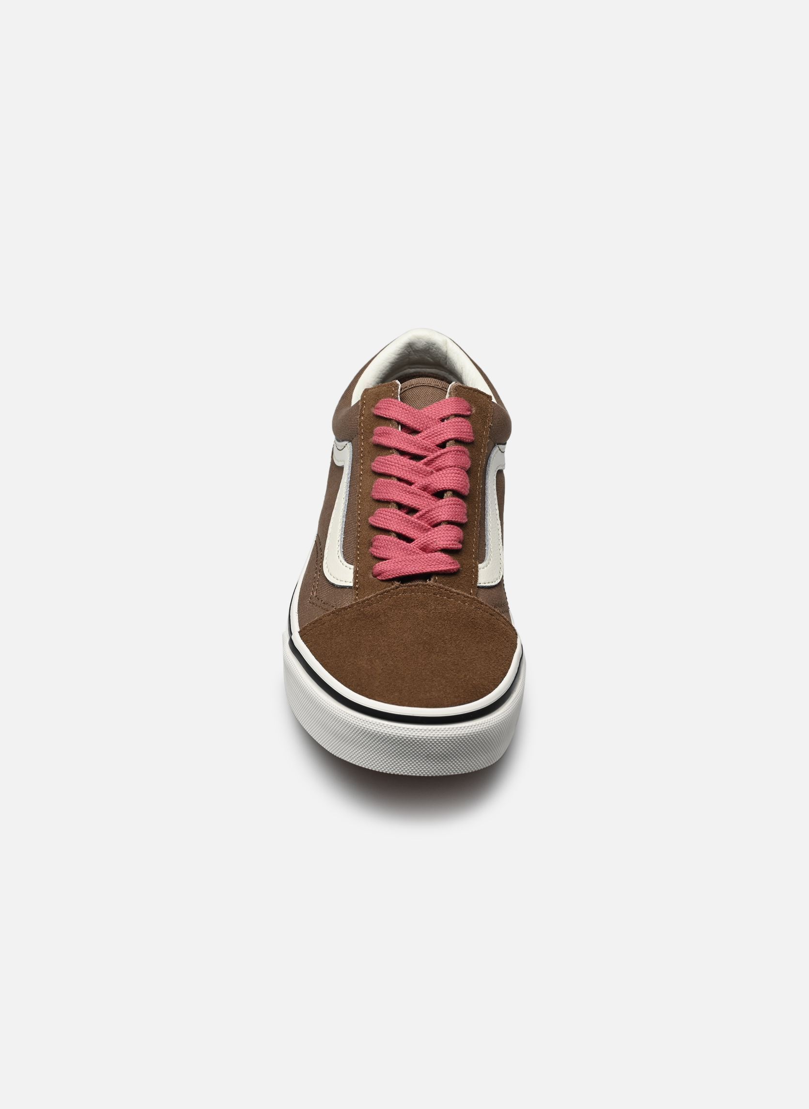 Niedrige Sneaker Old Skool damen braun Vans Niedrige Sneaker Old Skool damen braun POP BROWN/PINK
