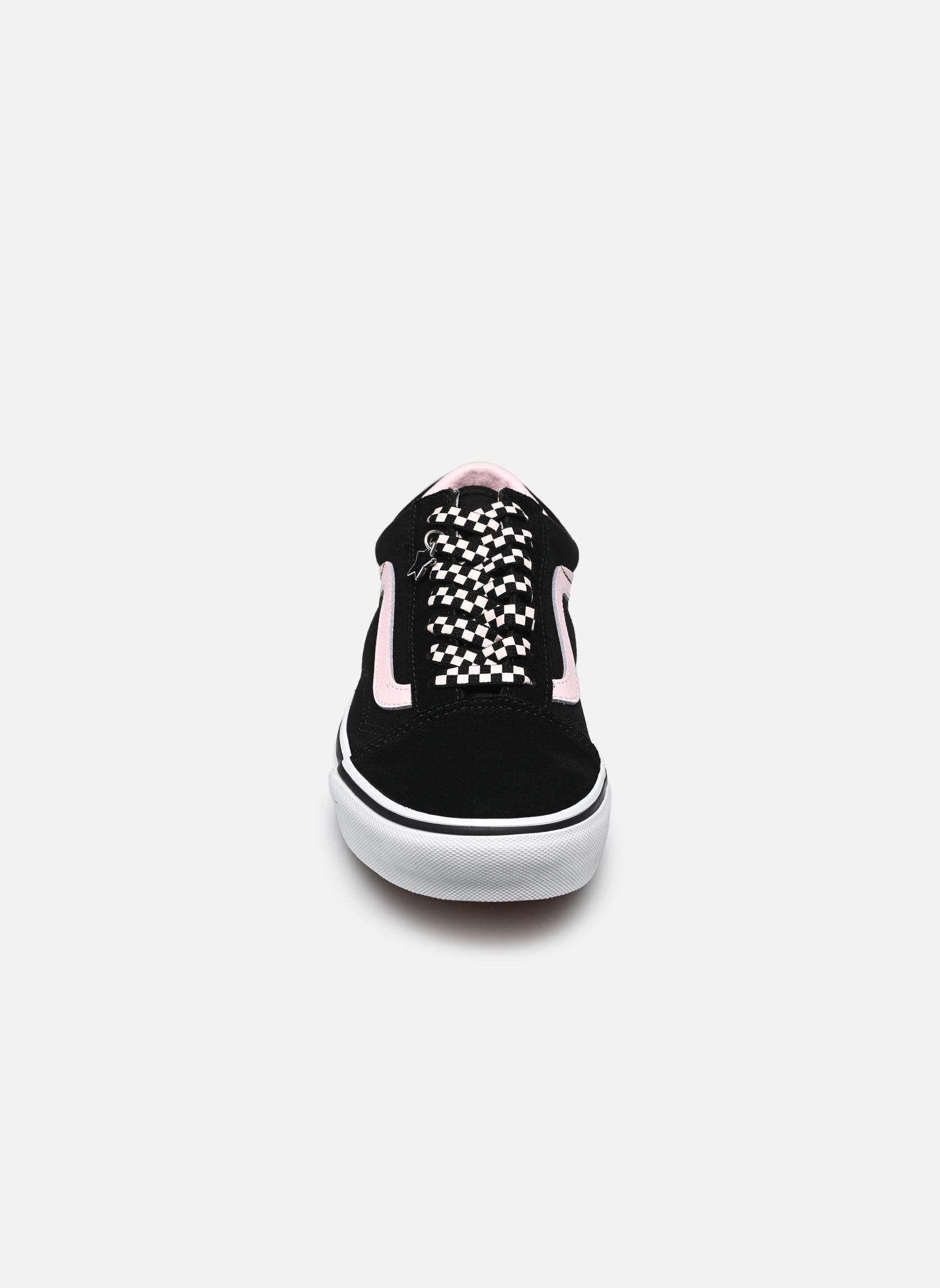 Niedrige Sneaker Old Skool damen schwarz Vans Niedrige Sneaker Old Skool damen schwarz BLACK/WHITE