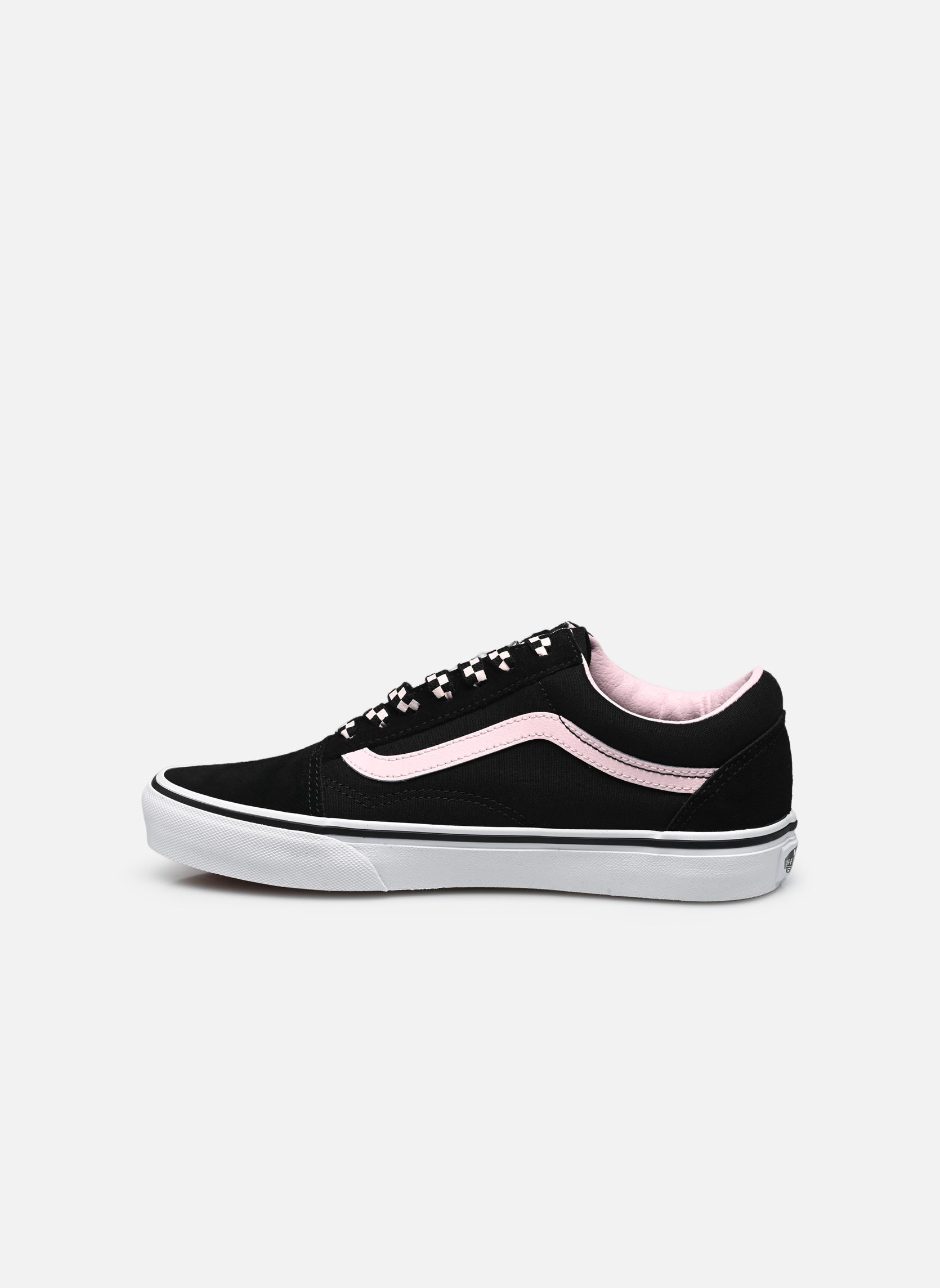 Niedrige Sneaker Old Skool damen schwarz Vans Niedrige Sneaker Old Skool damen schwarz BLACK/WHITE