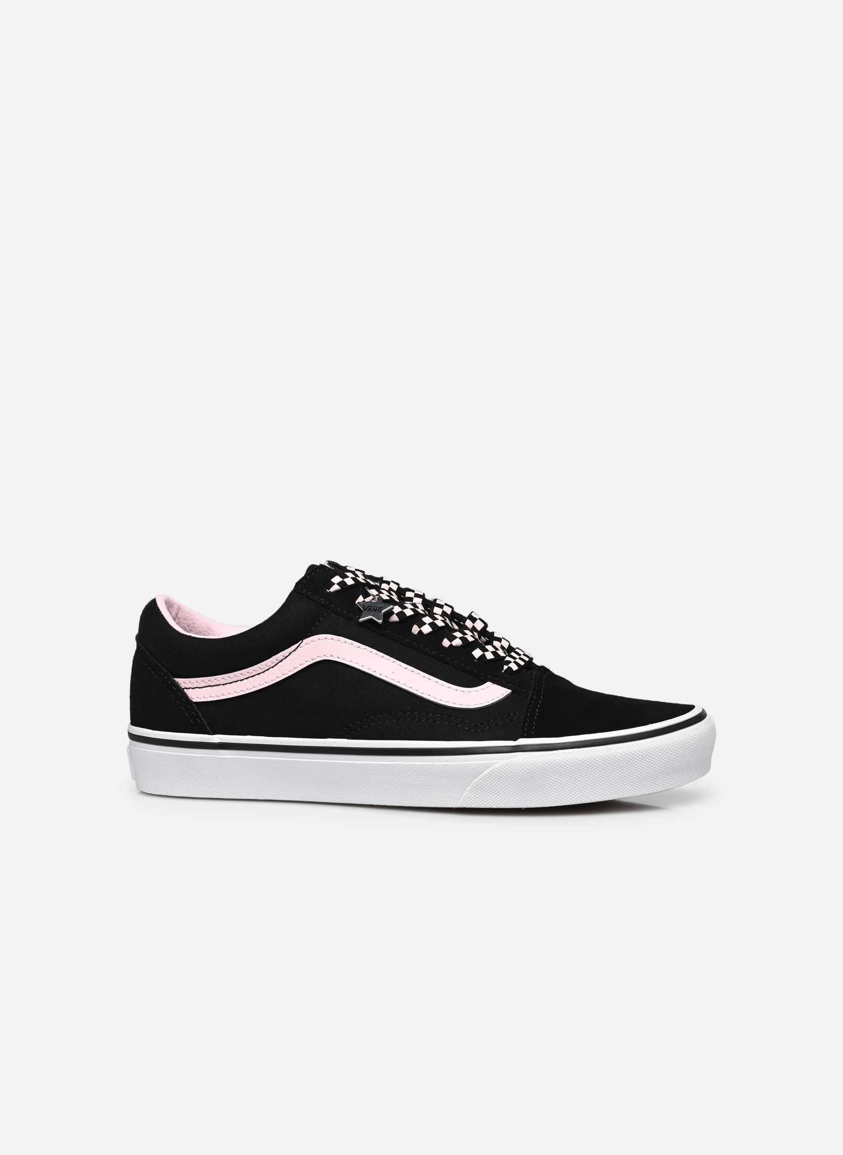 Niedrige Sneaker Old Skool damen schwarz Vans Niedrige Sneaker Old Skool damen schwarz BLACK/WHITE