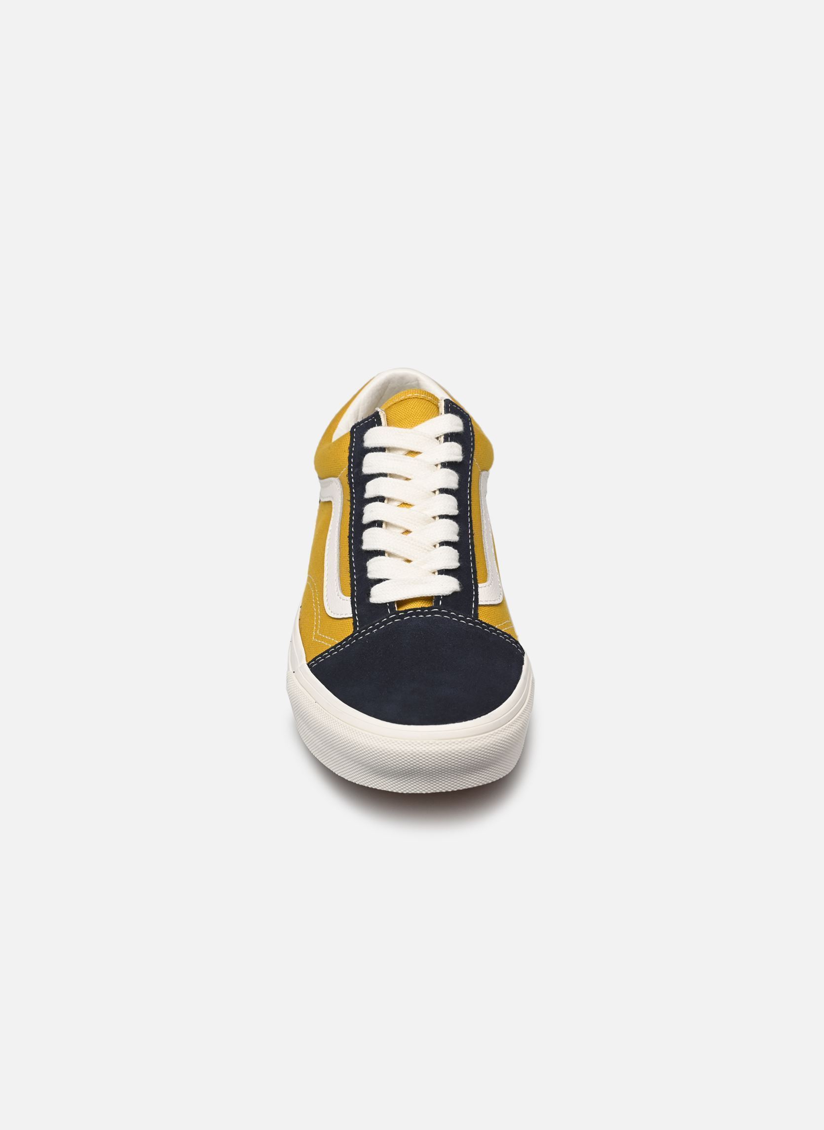 Niedrige Sneaker Old Skool damen gelb Vans Niedrige Sneaker Old Skool damen gelb 2-TONE NAVY/YELLOW