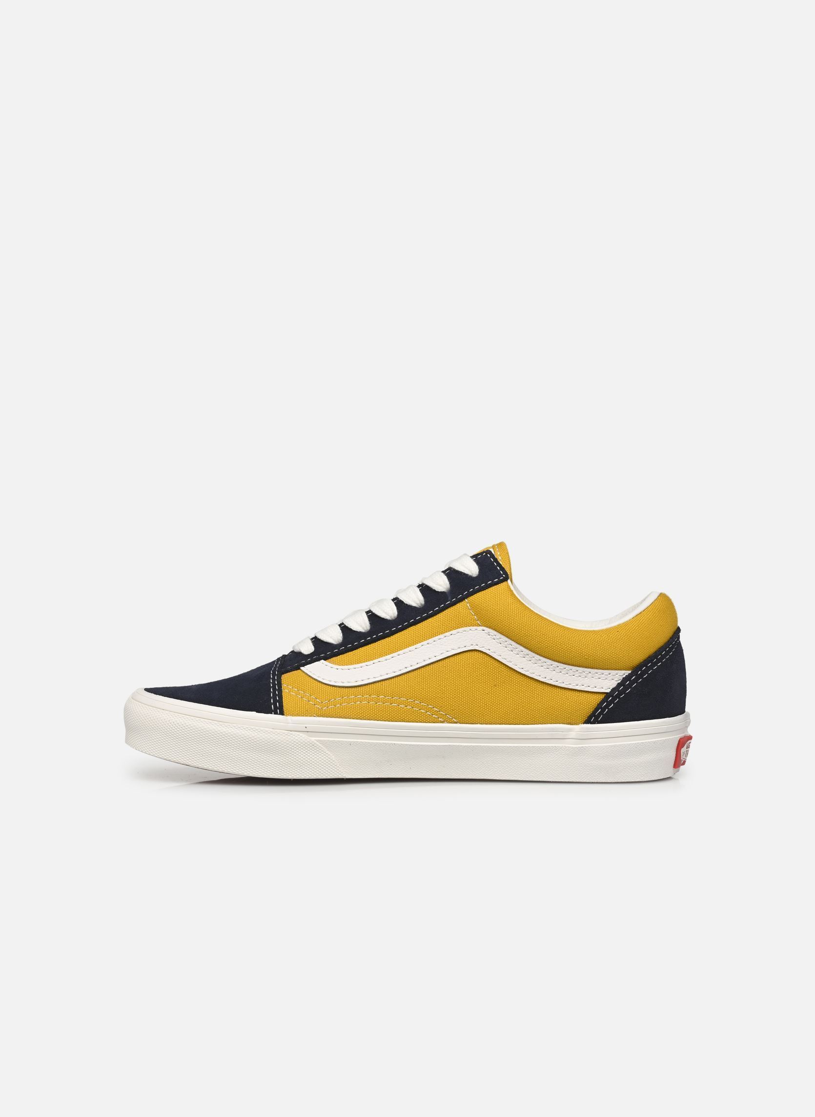 Niedrige Sneaker Old Skool damen gelb Vans Niedrige Sneaker Old Skool damen gelb 2-TONE NAVY/YELLOW