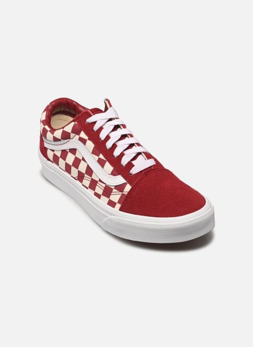 Vans Baskets basses Old Skool femme rouge