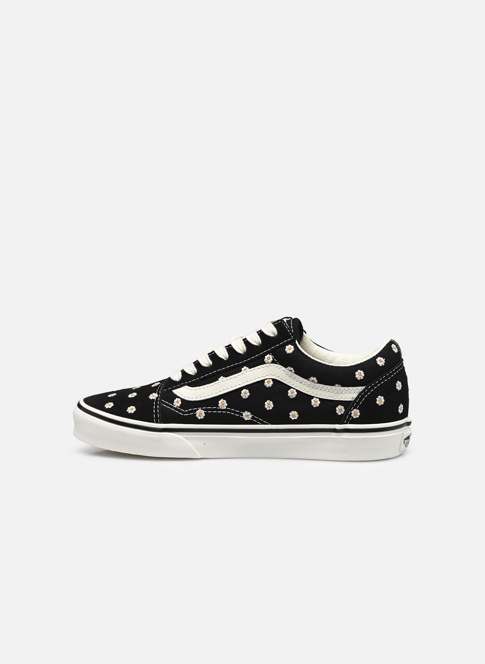 Niedrige Sneaker Old Skool damen schwarz Vans Niedrige Sneaker Old Skool damen schwarz FLORAL BLACK