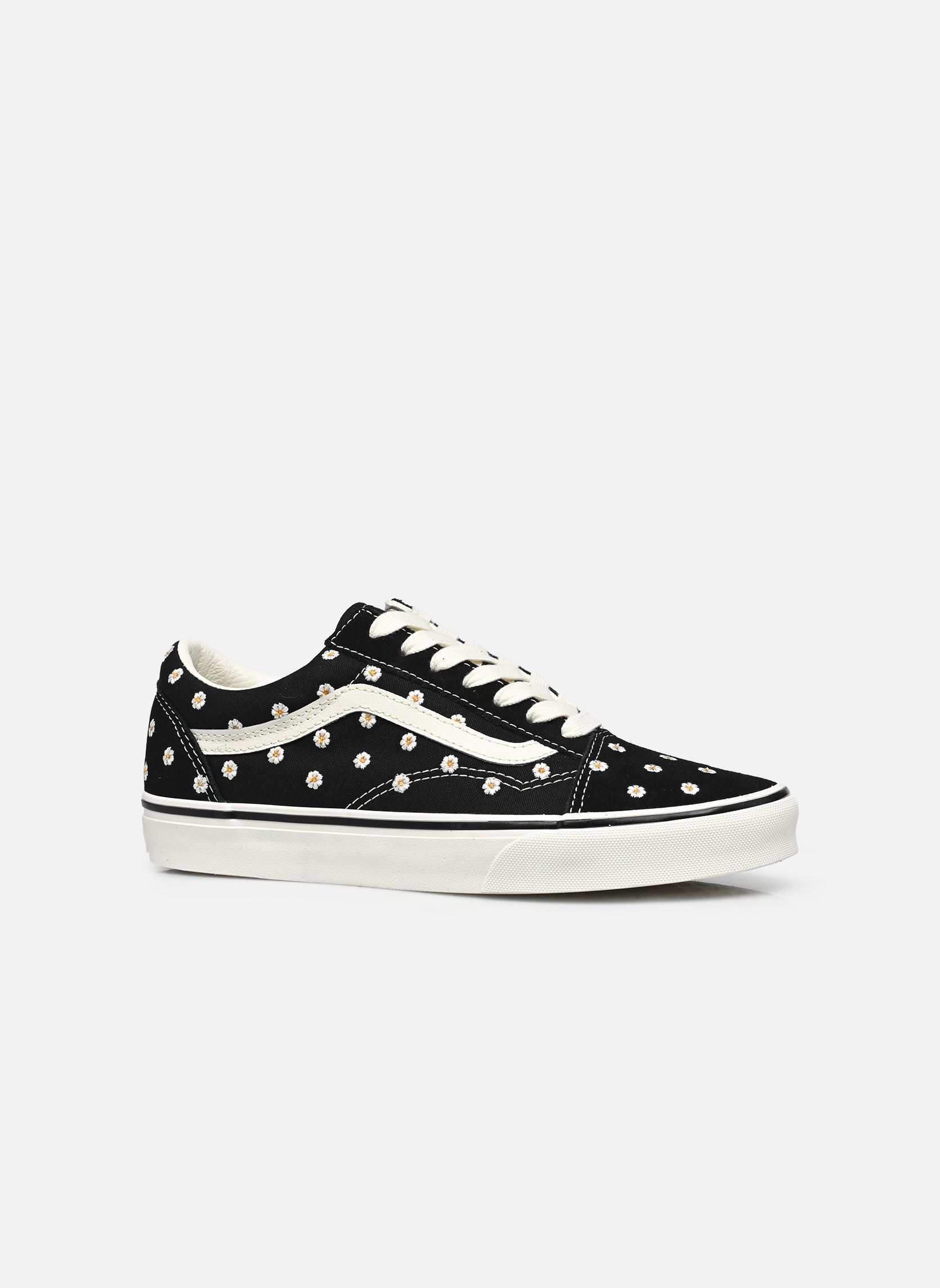 Niedrige Sneaker Old Skool damen schwarz Vans Niedrige Sneaker Old Skool damen schwarz FLORAL BLACK