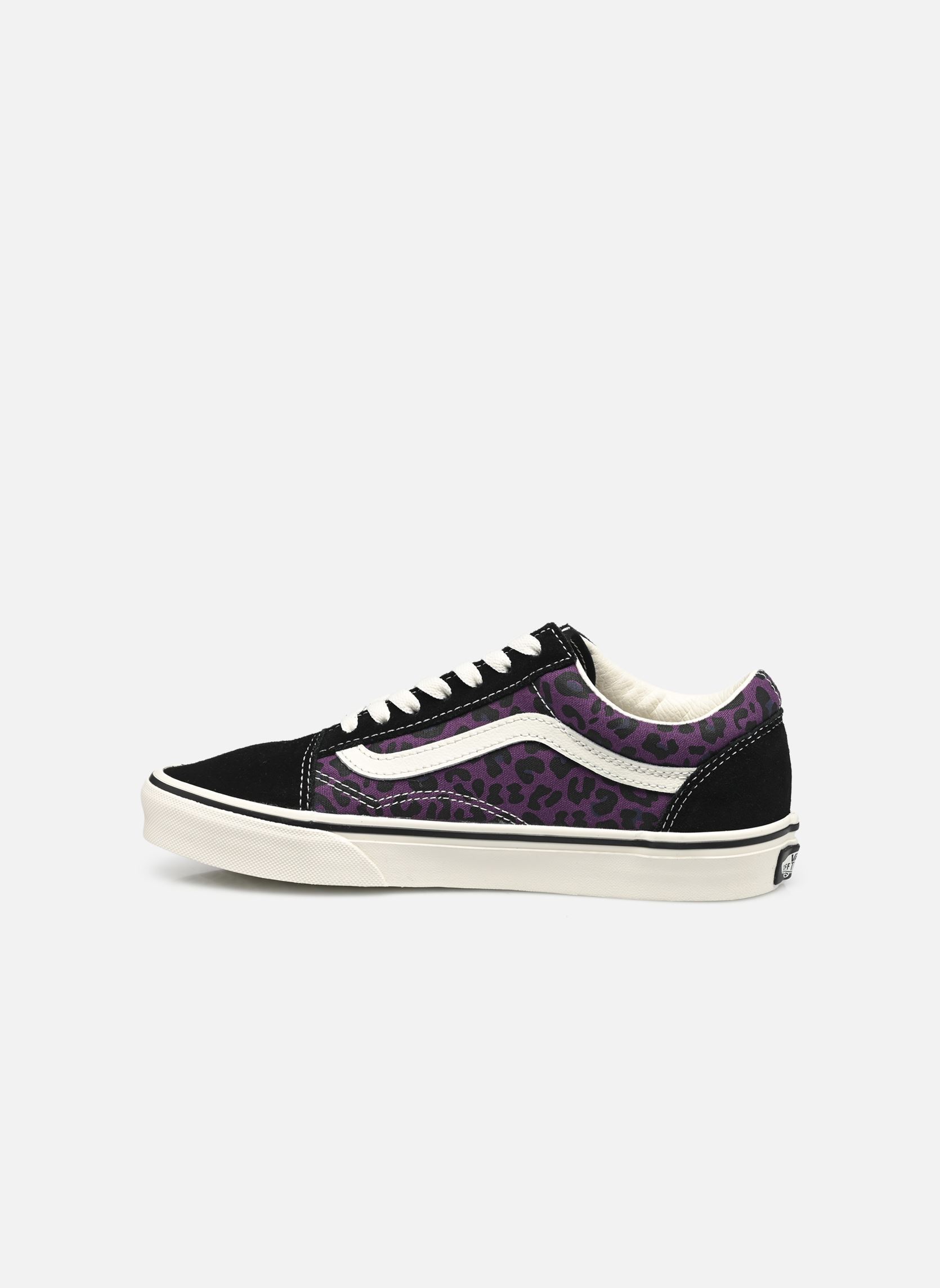 Niedrige Sneaker Old Skool damen violett Vans Niedrige Sneaker Old Skool damen violett LEOPARD/PURPLE