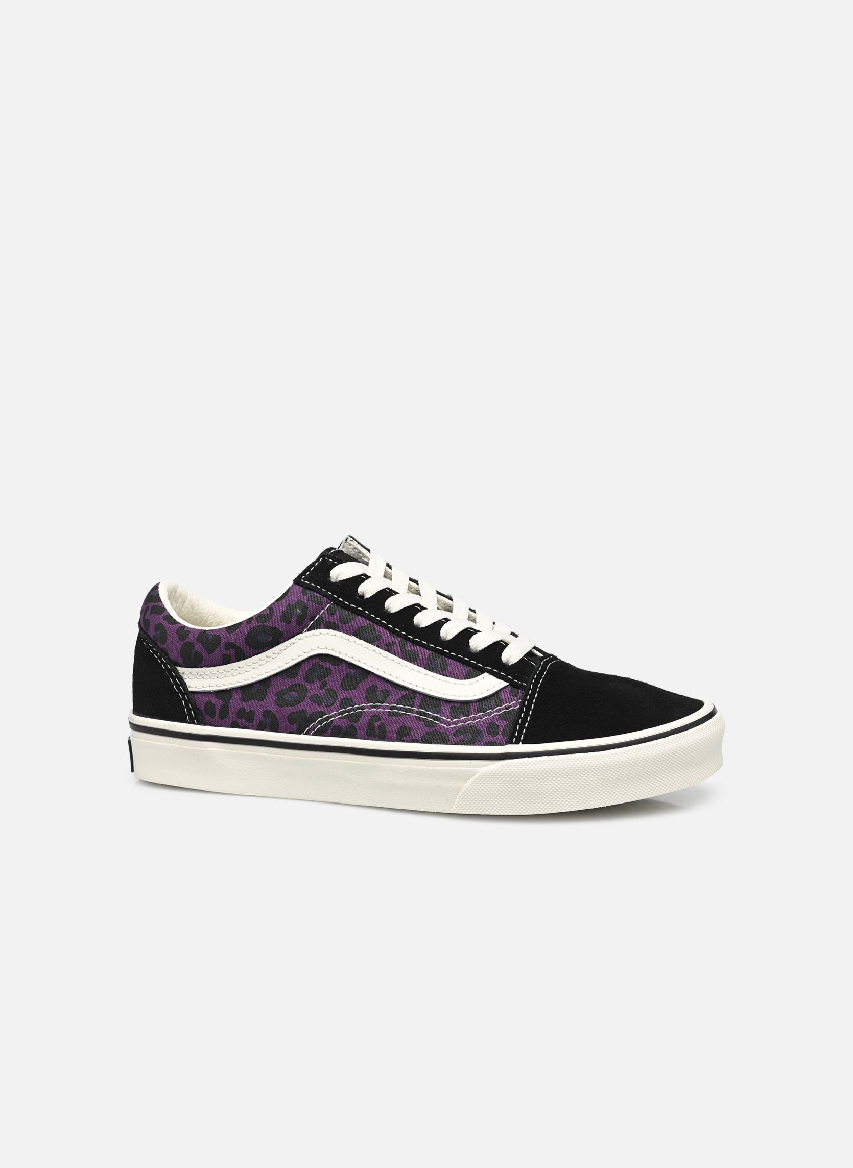 Niedrige Sneaker Old Skool damen violett Vans Niedrige Sneaker Old Skool damen violett LEOPARD/PURPLE