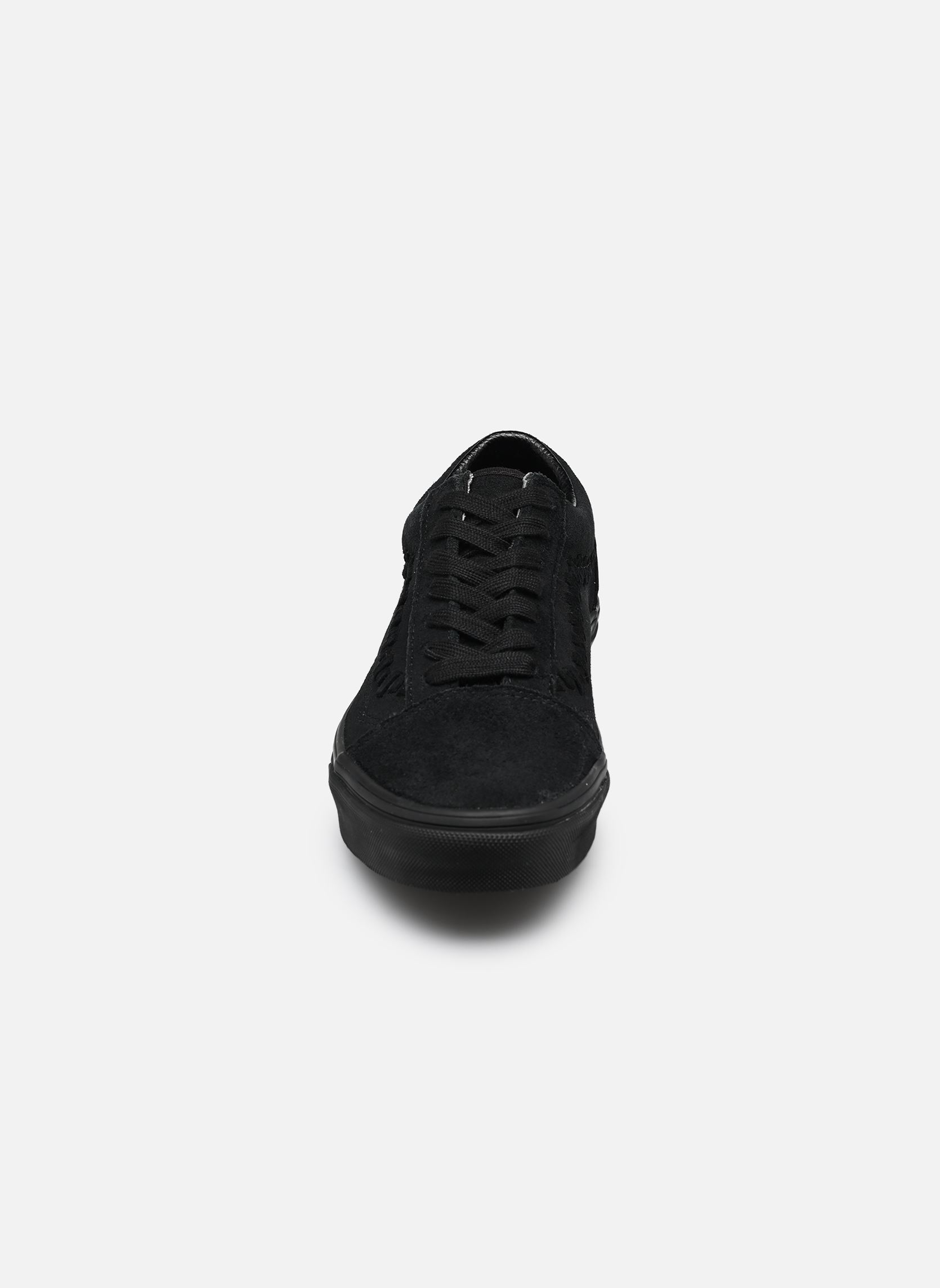 Lage sneakers Old Skool dames zwart Vans Lage sneakers Old Skool dames zwart CRAFTED STRIPE BLACK/BLACK
