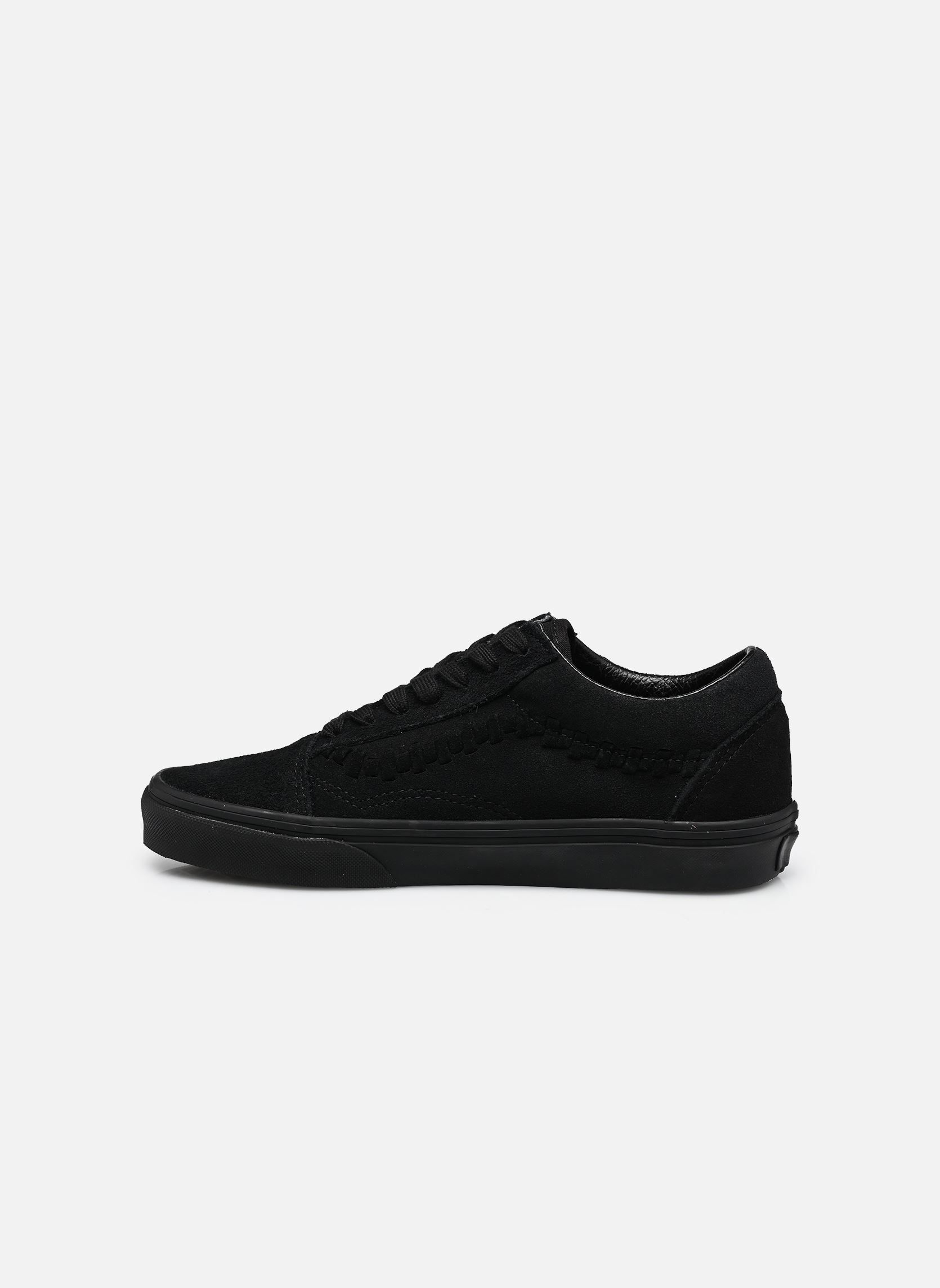 Lage sneakers Old Skool dames zwart Vans Lage sneakers Old Skool dames zwart CRAFTED STRIPE BLACK/BLACK