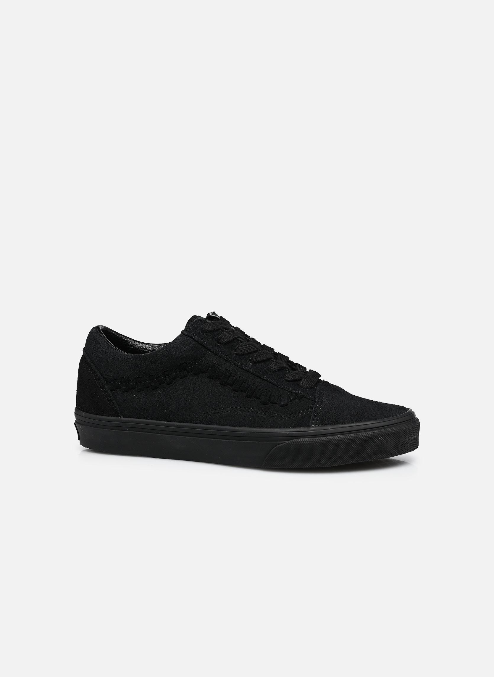 Lage sneakers Old Skool dames zwart Vans Lage sneakers Old Skool dames zwart CRAFTED STRIPE BLACK/BLACK