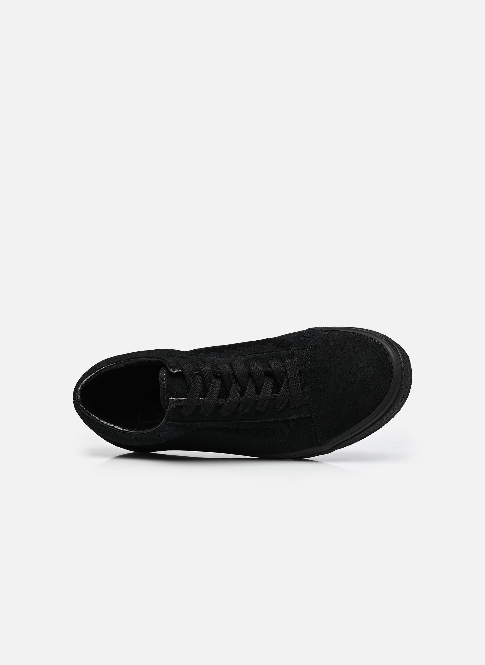 Lage sneakers Old Skool dames zwart Vans Lage sneakers Old Skool dames zwart CRAFTED STRIPE BLACK/BLACK