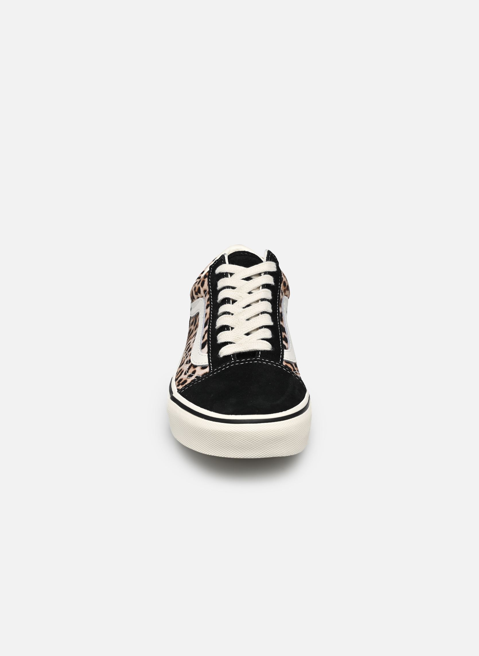 Niedrige Sneaker Old Skool damen schwarz Vans Niedrige Sneaker Old Skool damen schwarz BLACK/LEOPARD1
