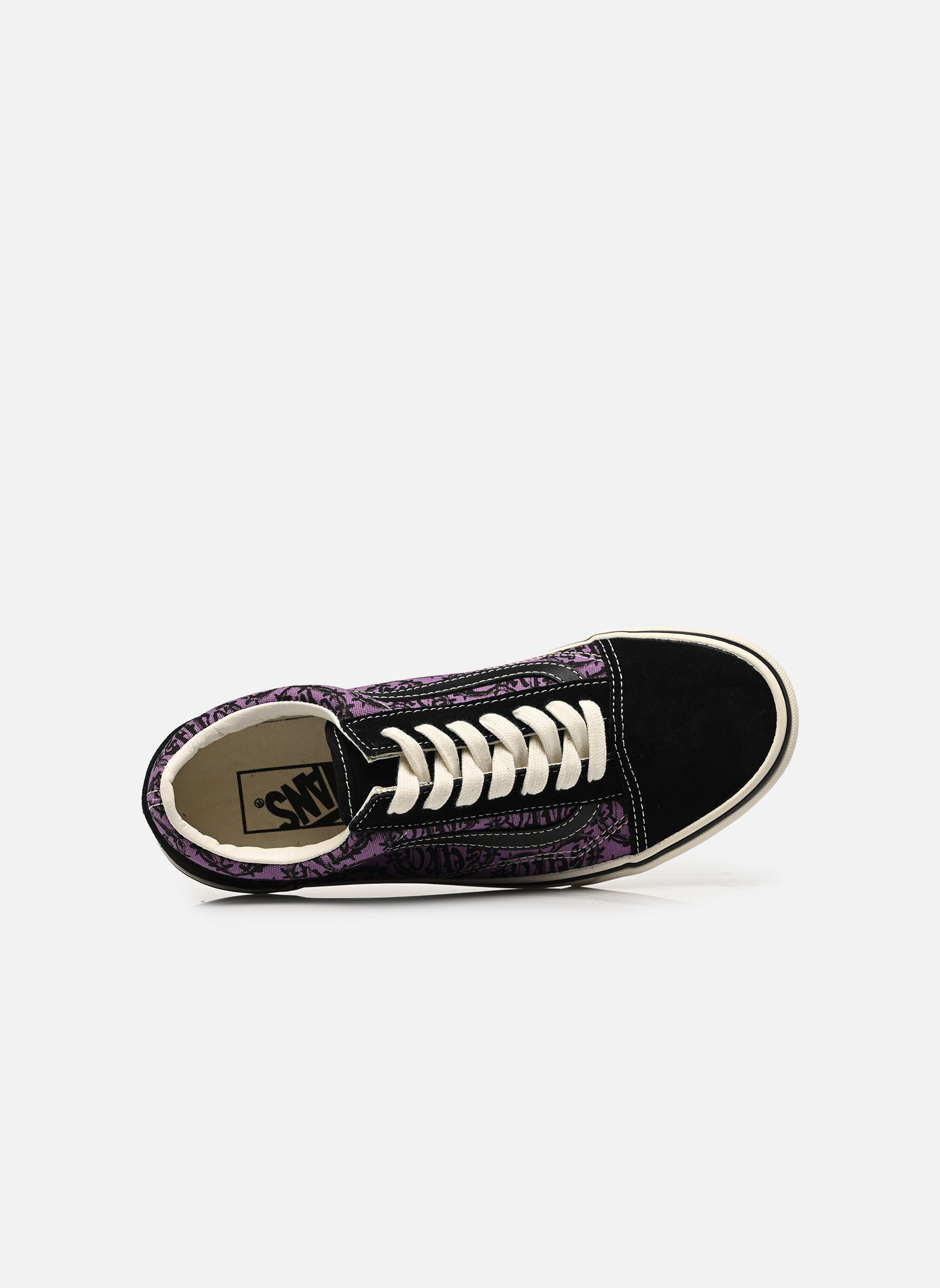 Baskets basses Old Skool femme noir Vans Baskets basses Old Skool femme noir BLACK/PURPLE