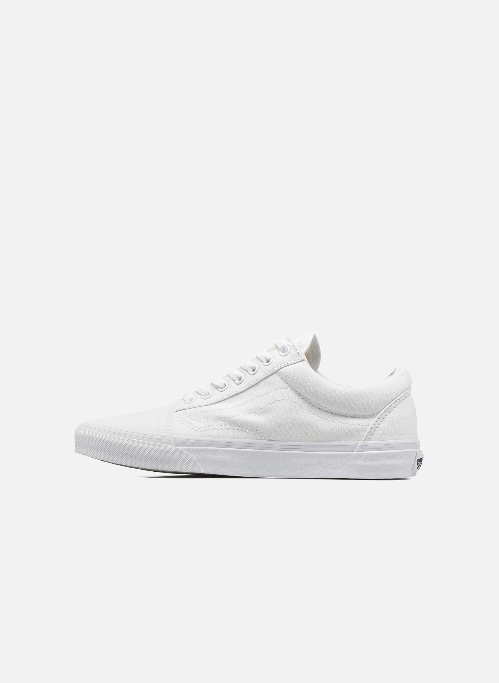 Baskets basses Old Skool homme blanc Vans Baskets basses Old Skool homme blanc TRUE WHITE