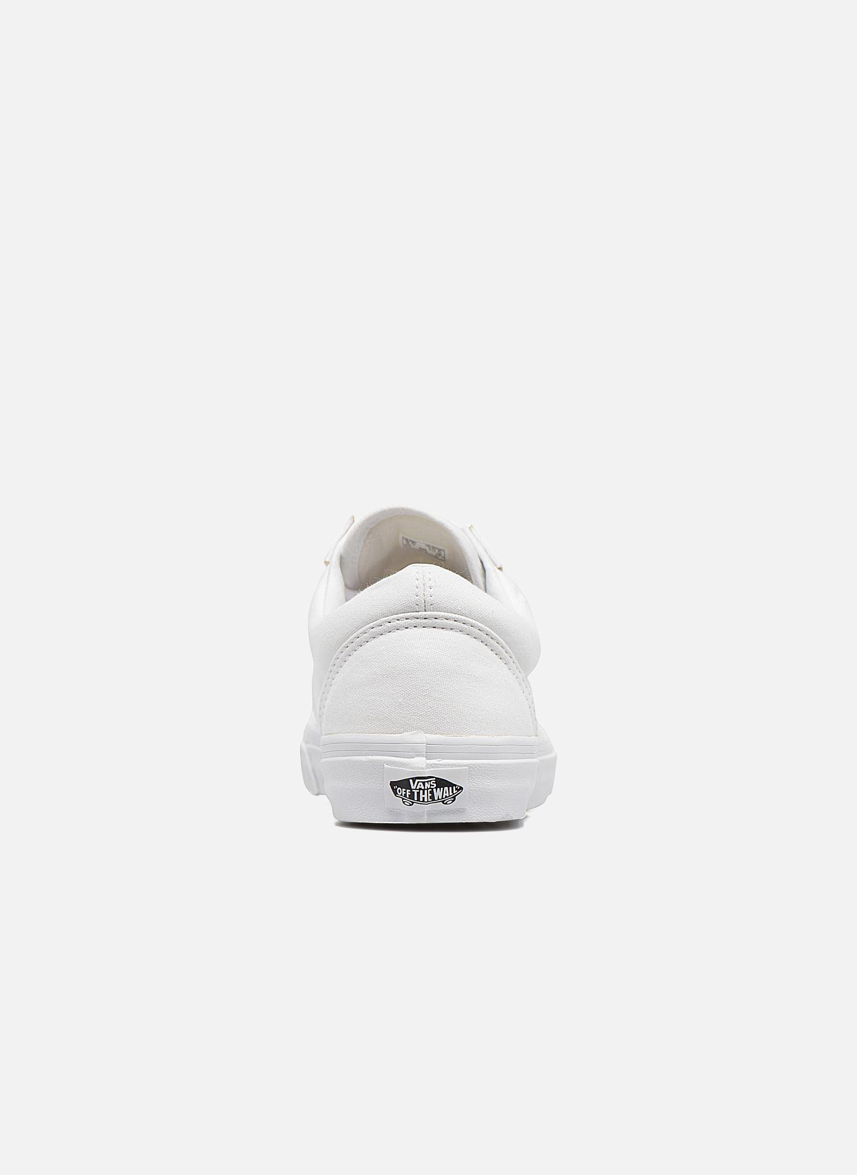 Baskets basses Old Skool homme blanc Vans Baskets basses Old Skool homme blanc TRUE WHITE
