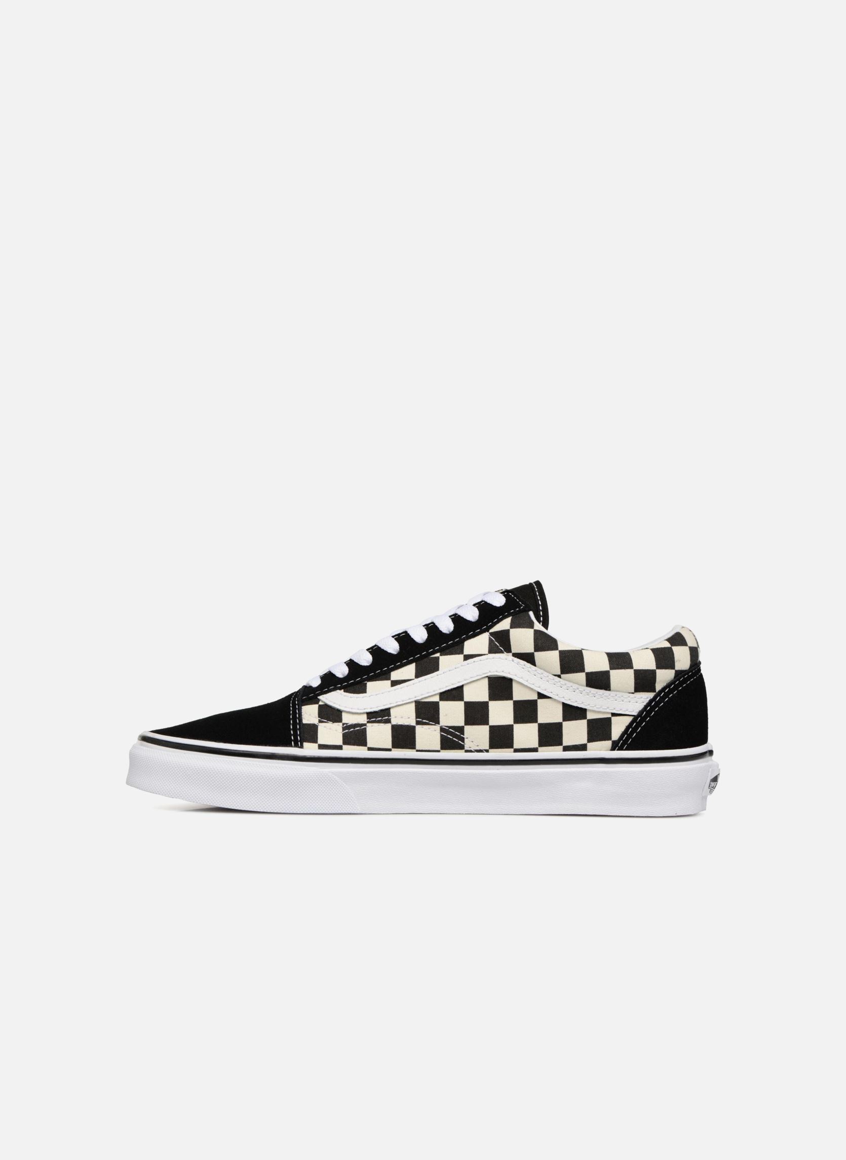 Baskets basses Old Skool homme noir Vans Baskets basses Old Skool homme noir (PRIMARY CHECK) BLACK WHITE
