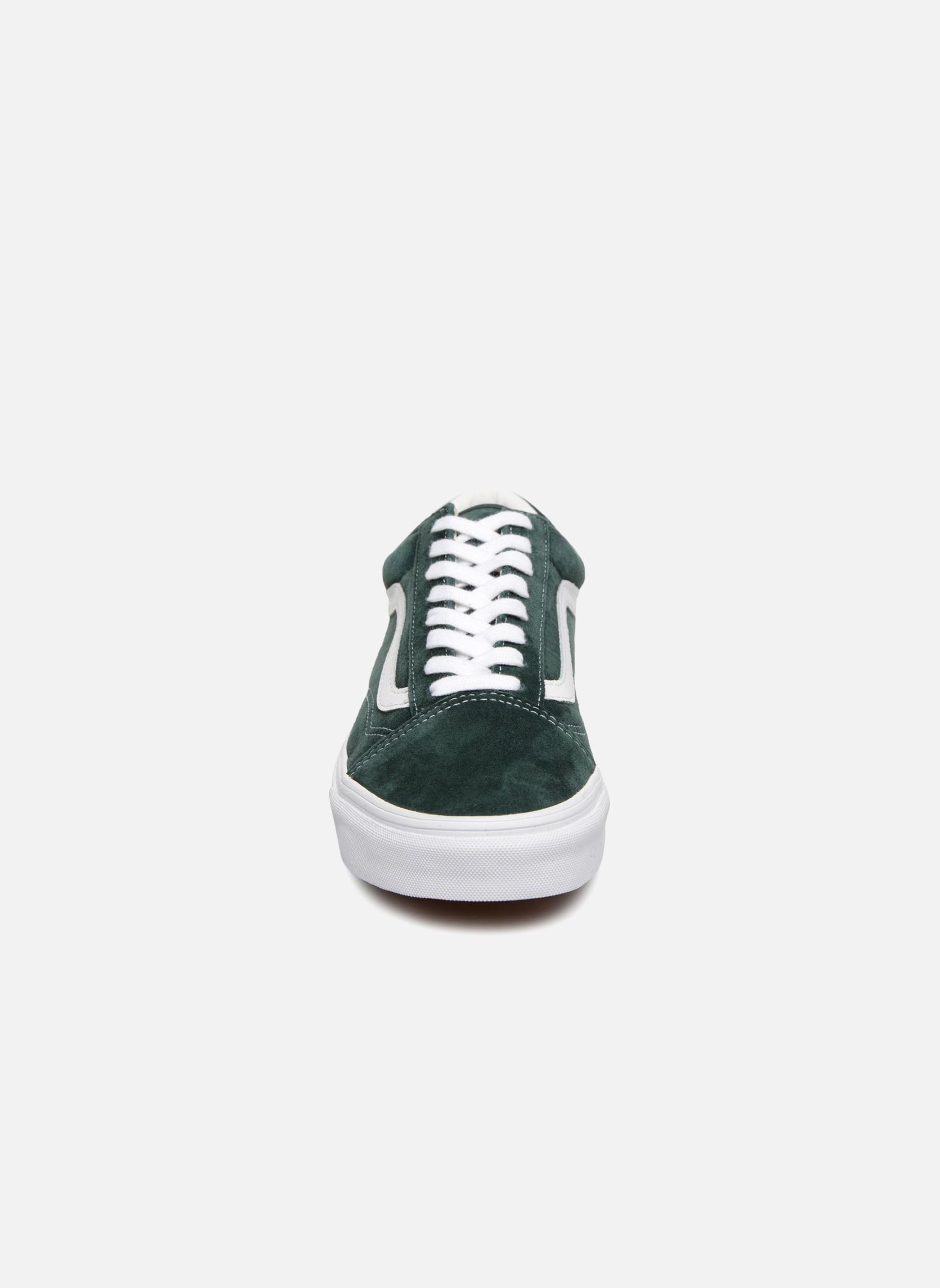 Baskets basses Old Skool homme vert Vans Baskets basses Old Skool homme vert (Pig Suede) Darkest SpruceTrue