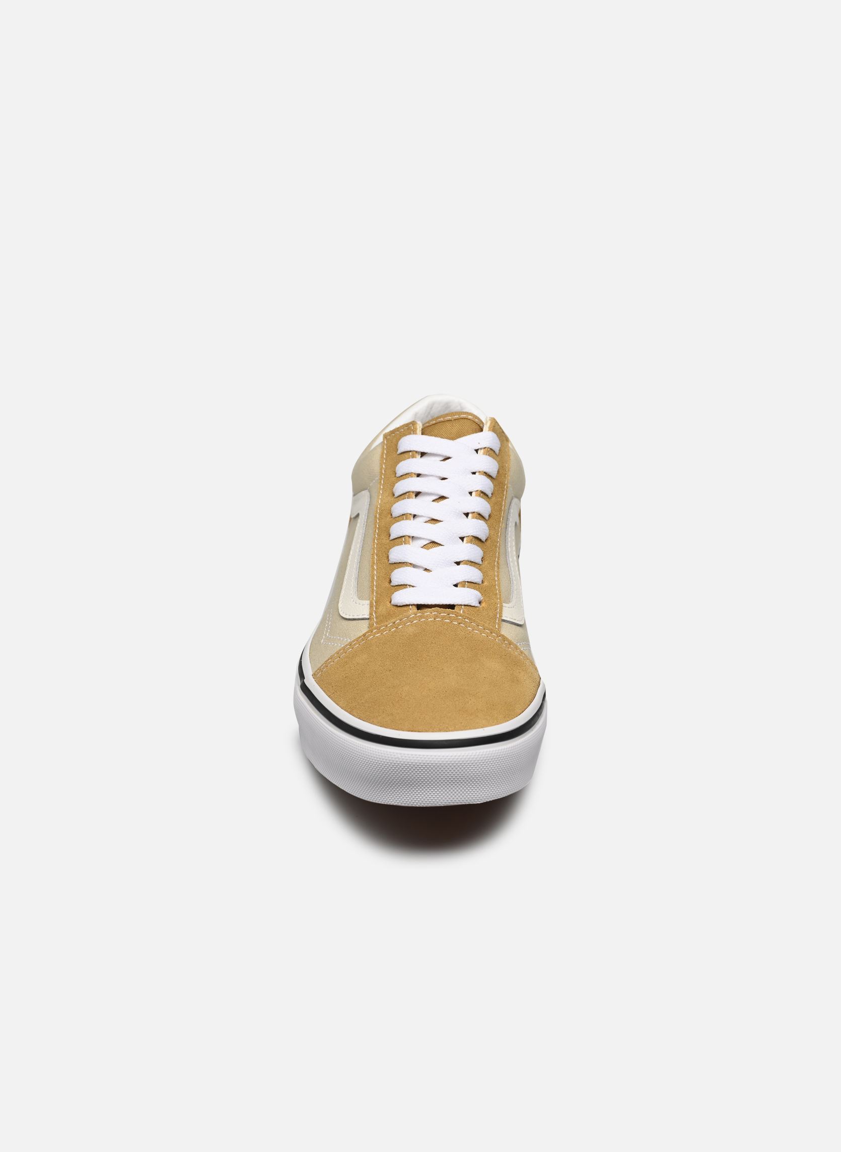 Baskets basses Old Skool homme beige Vans Baskets basses Old Skool homme beige Canvas/Suede Pop Cream