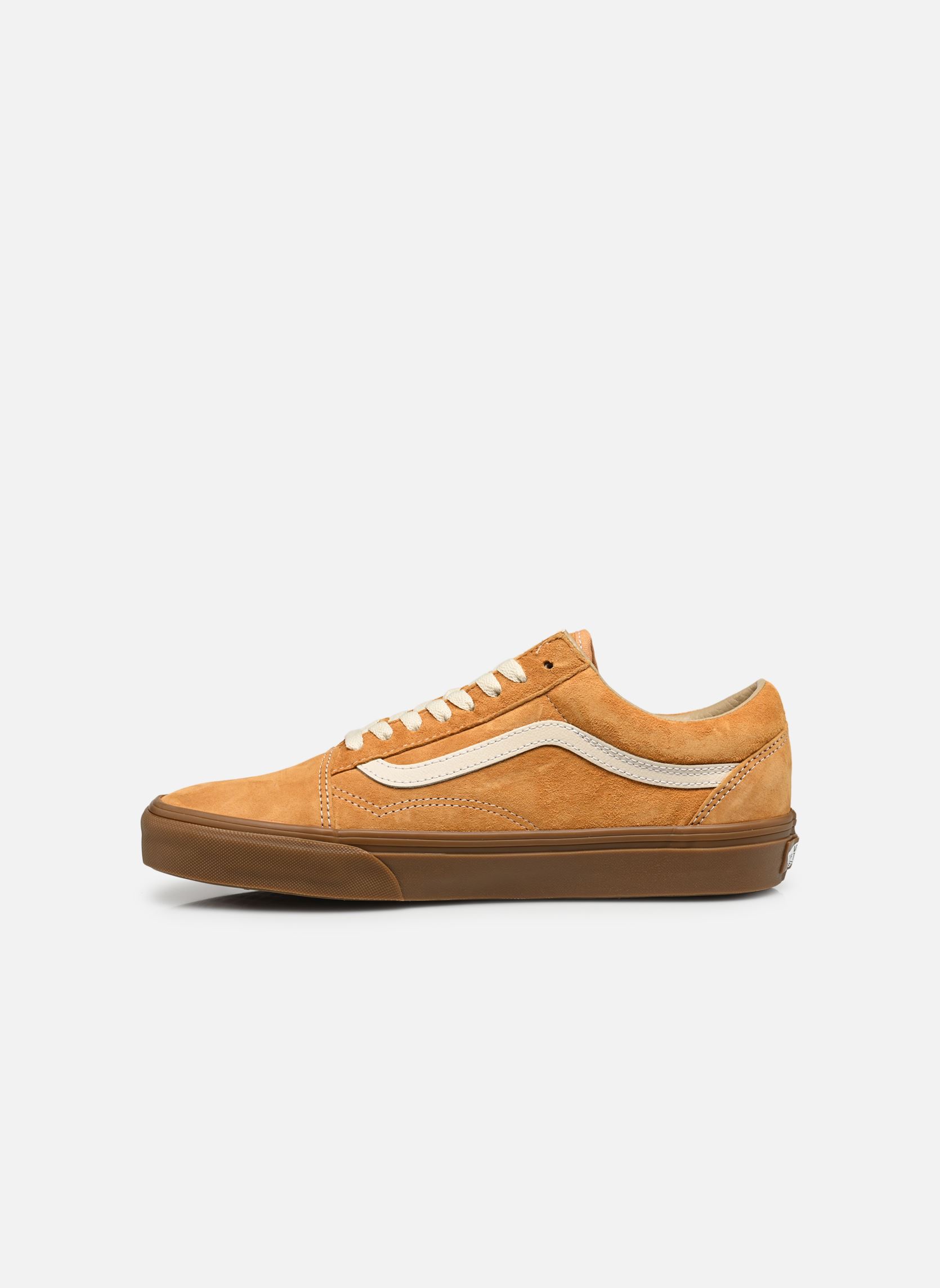Baskets basses Old Skool homme jaune Vans Baskets basses Old Skool homme jaune Pig Suede Gum Antelope
