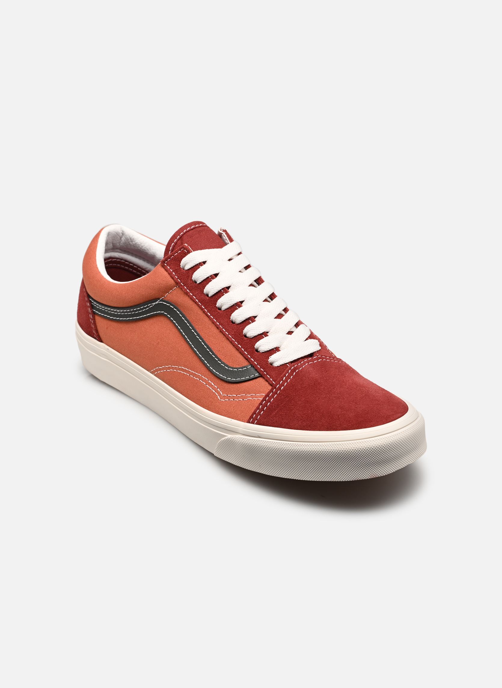 Baskets basses Old Skool homme marron Vans Baskets basses Old Skool homme marron Earth Tones Autumn Leaf