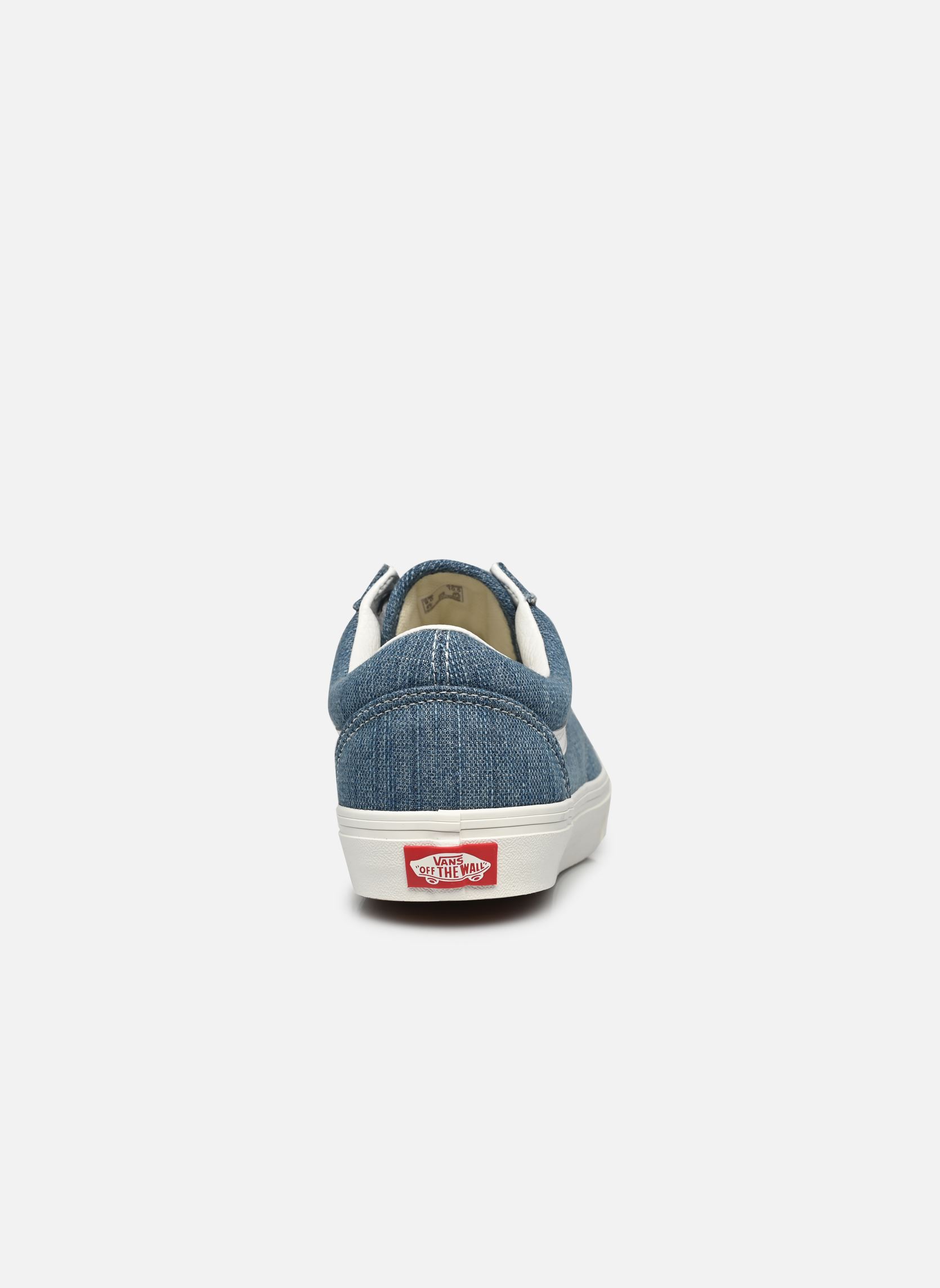 Niedrige Sneaker Old Skool herren blau Vans Niedrige Sneaker Old Skool herren blau Threaded Denim Blue/White