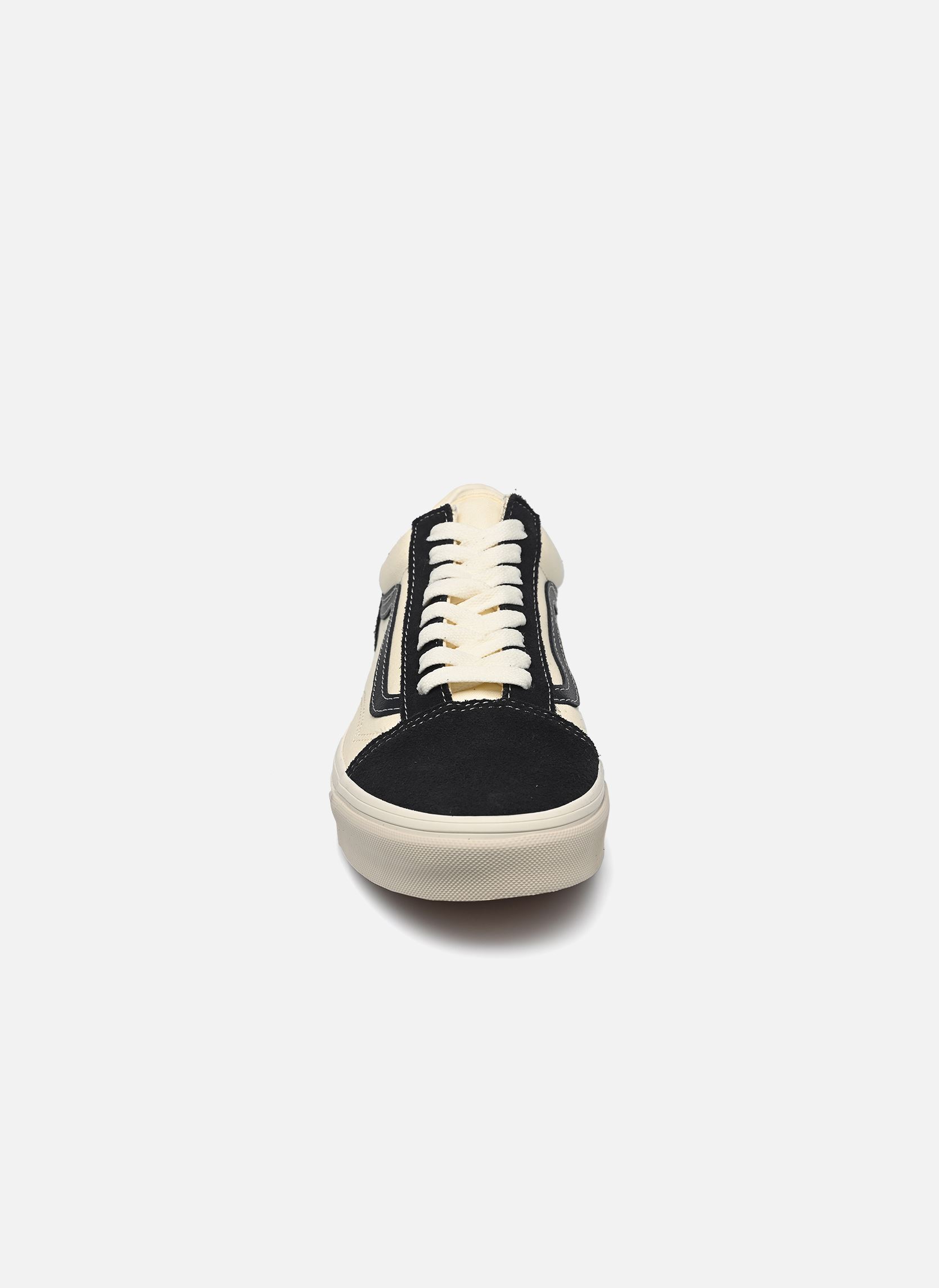 Baskets basses Old Skool homme blanc Vans Baskets basses Old Skool homme blanc Canvas/Suede Phantom